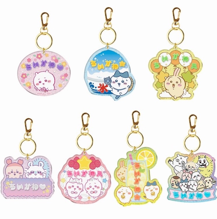 吉伊卡哇 拼字吊飾