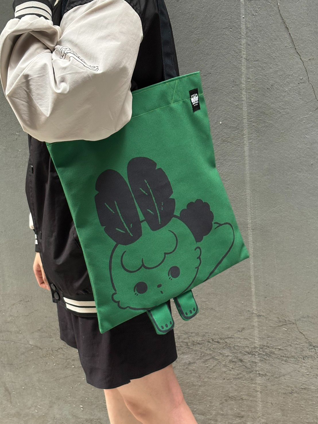 小腳腳帆布袋
