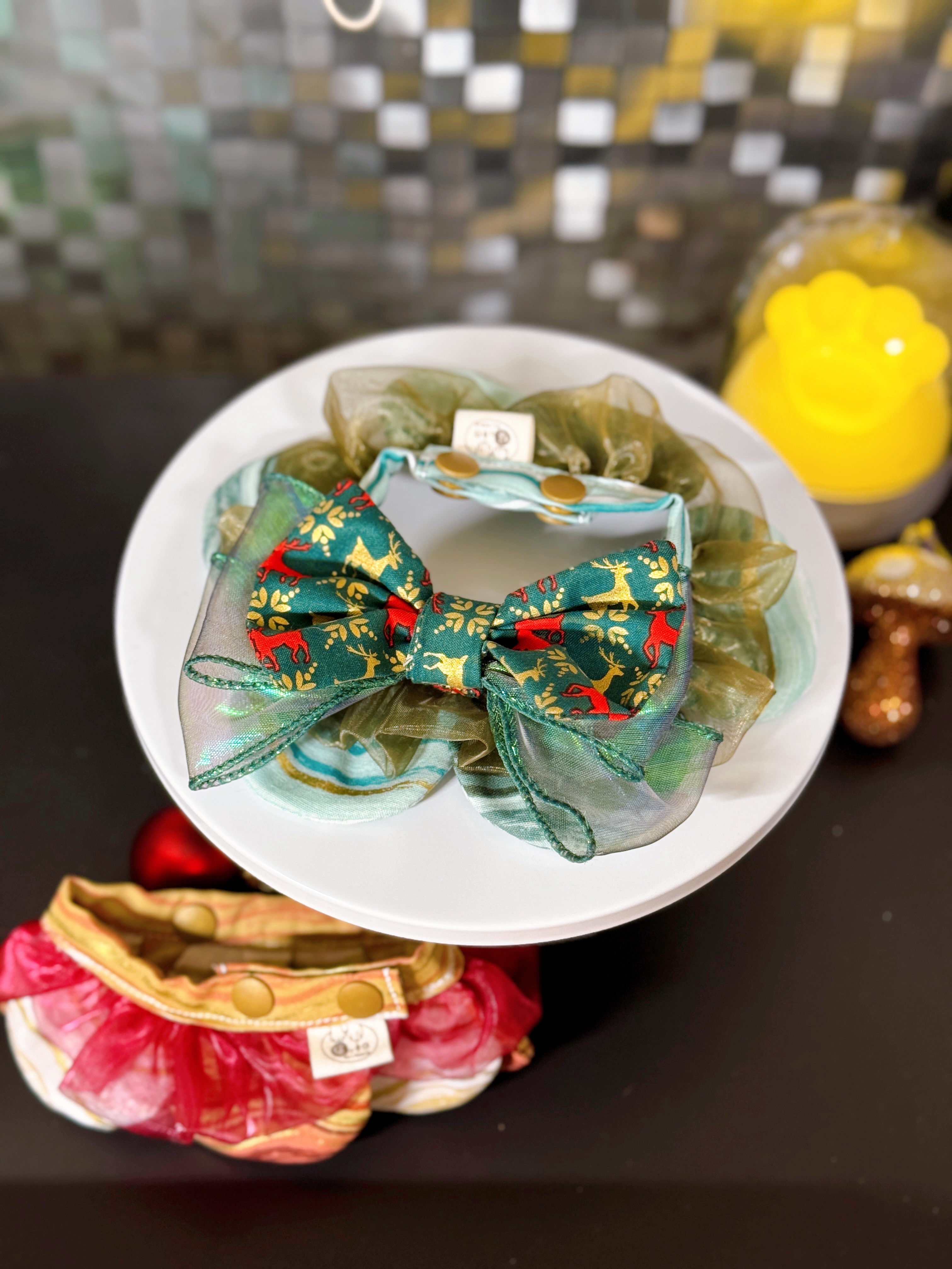 耶誕森語—綠光（含蝴蝶結）