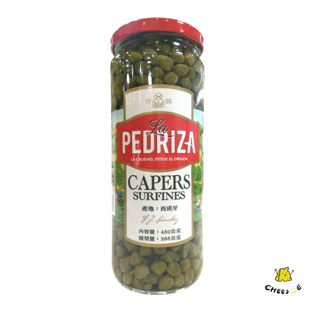 【起司小賣】西班牙 La Pedriza 西洋白花菜蕾芽 （酸豆） 450G 酸豆 一ㄢ花女義大利麵 酸豆鮭魚 海鮮