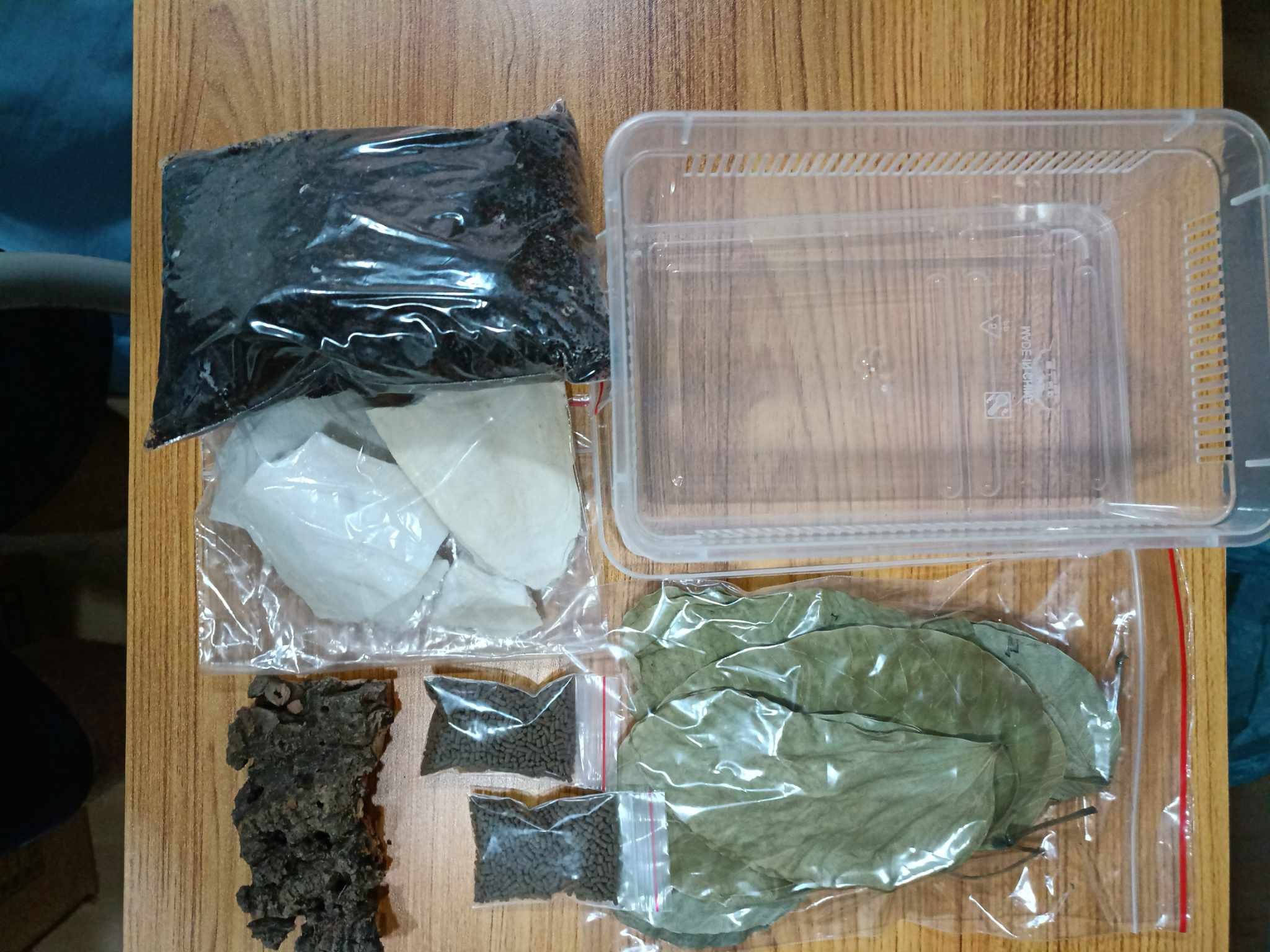 新手簡易飼養套組（人渣盒s）