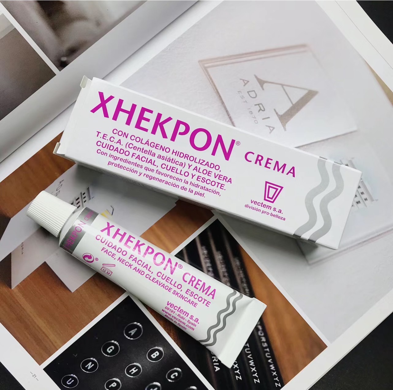 XHEKPON 西班牙 保濕除皺頸紋霜 40ml