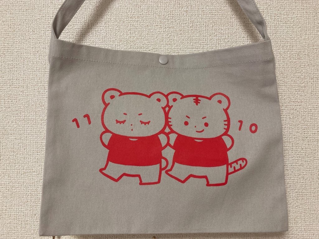 なつの流花帆布袋