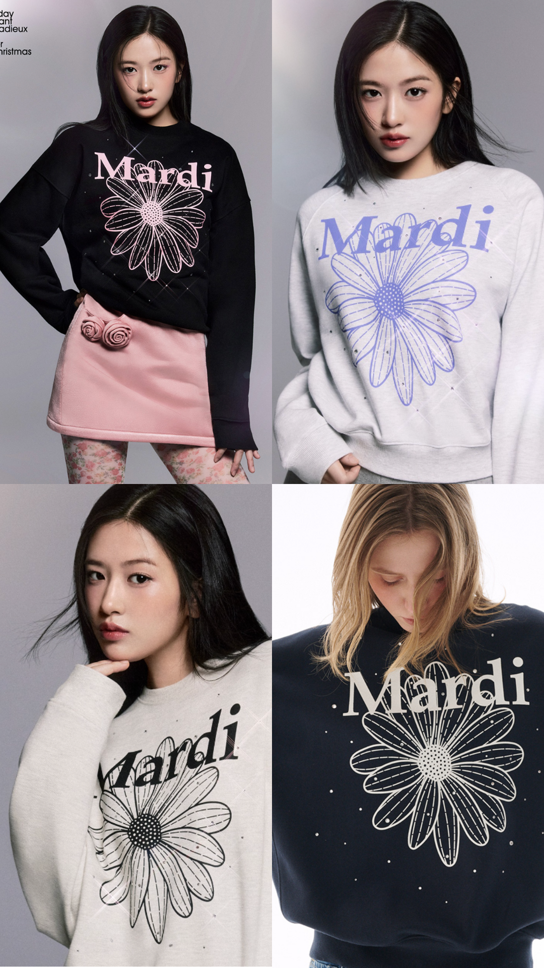 Mardi mercredi 安俞真閃亮系列 SWEATSHIRT F
