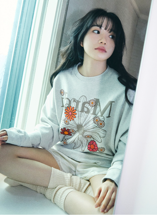 Mardi 花花款 SWEATSHIRT FLOWERMARDI BLOSSOM