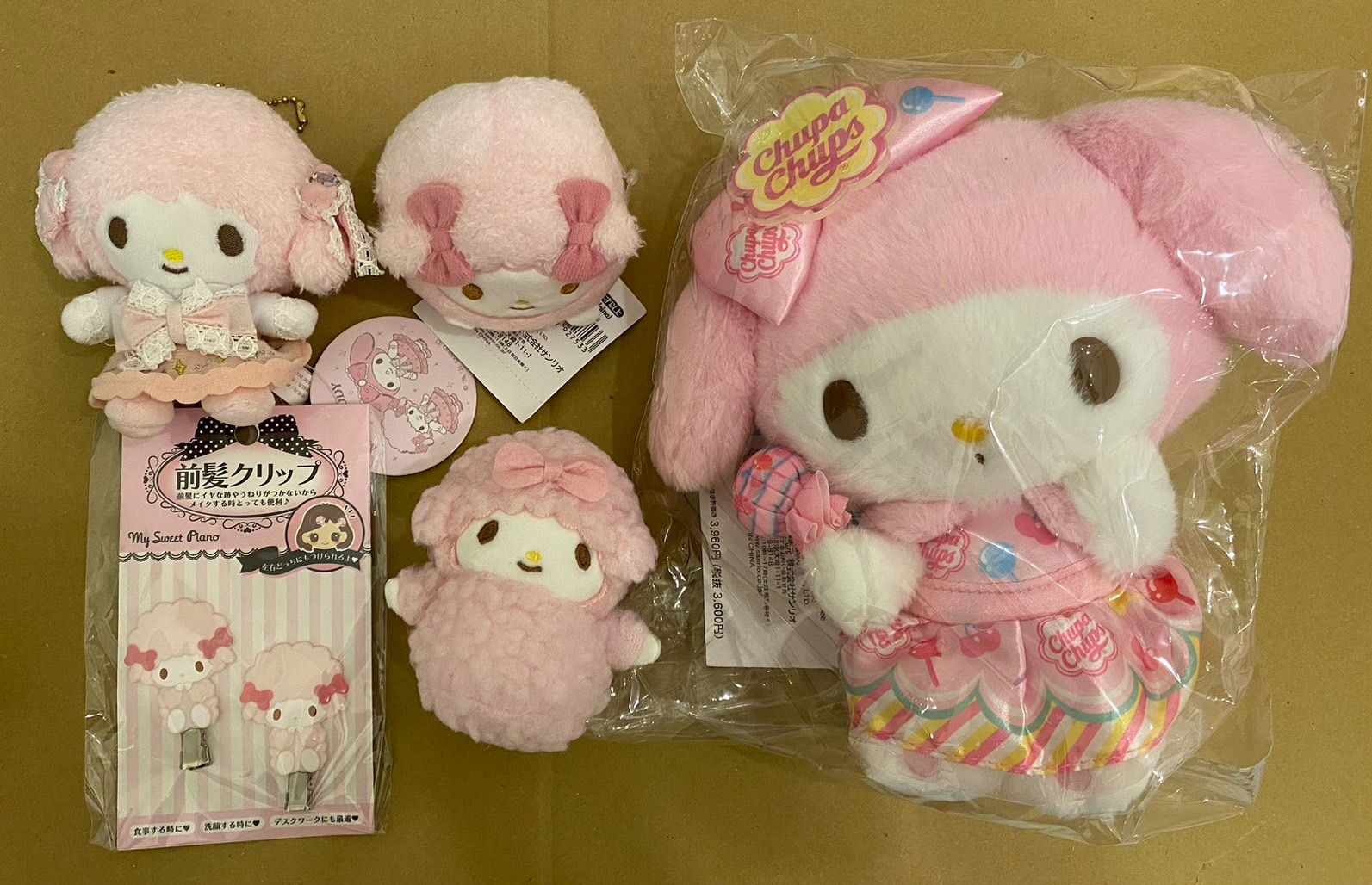 Sanrio ♥ 美樂蒂/彼安諾 飾品/娃娃（全新）