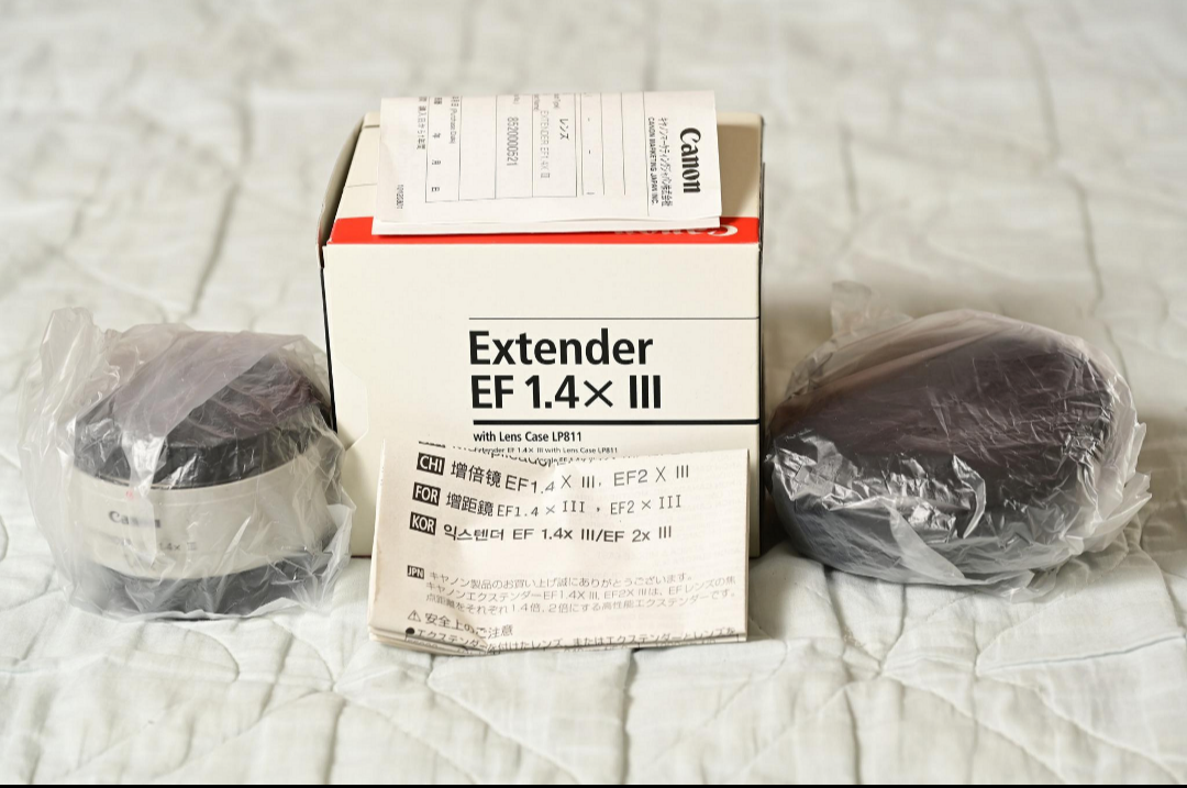 【售】Canon Extender EF 1.4X III增距鏡（超美品水貨）