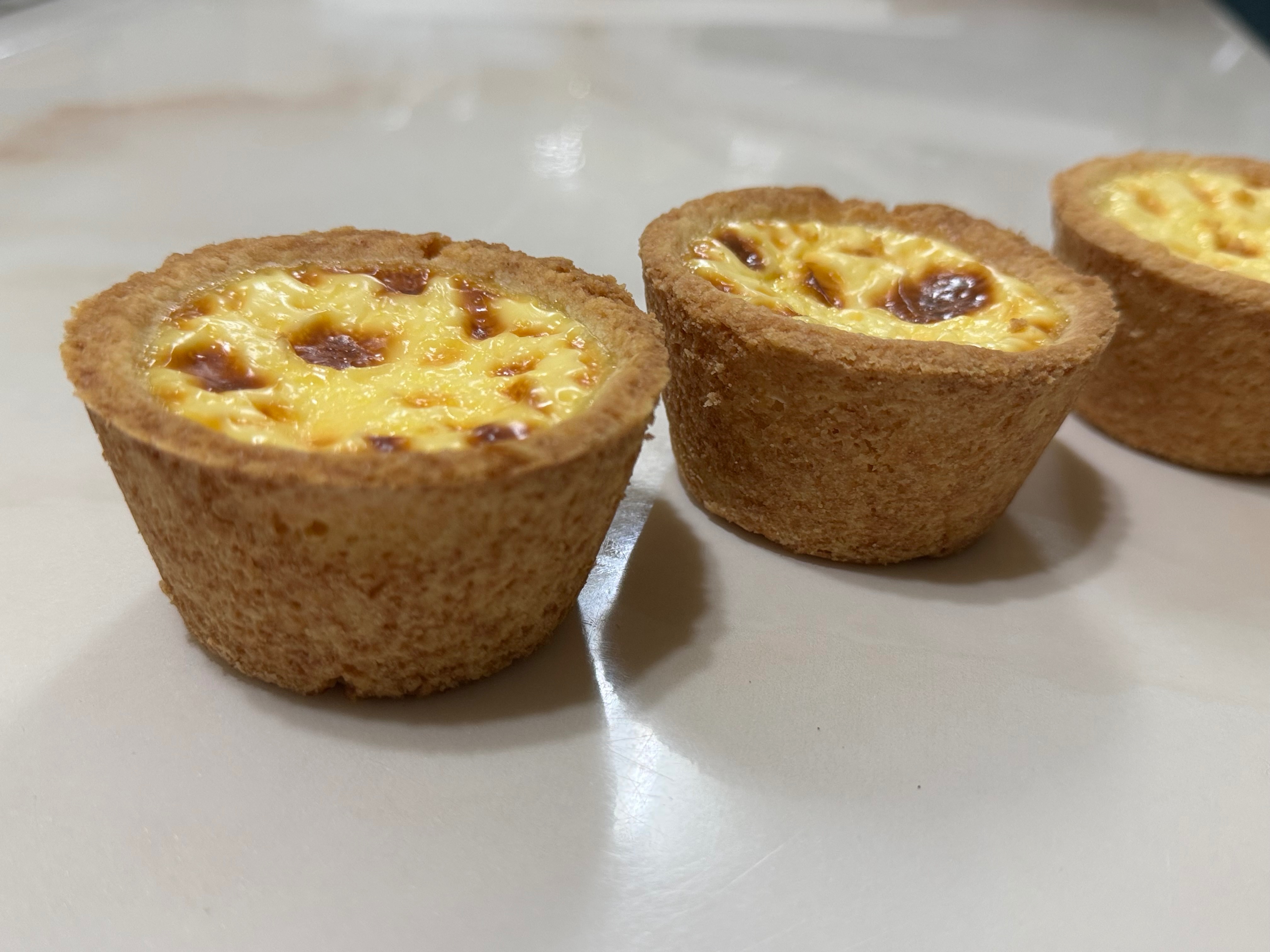 酥脆芙蓉布丁塔（香草口味）