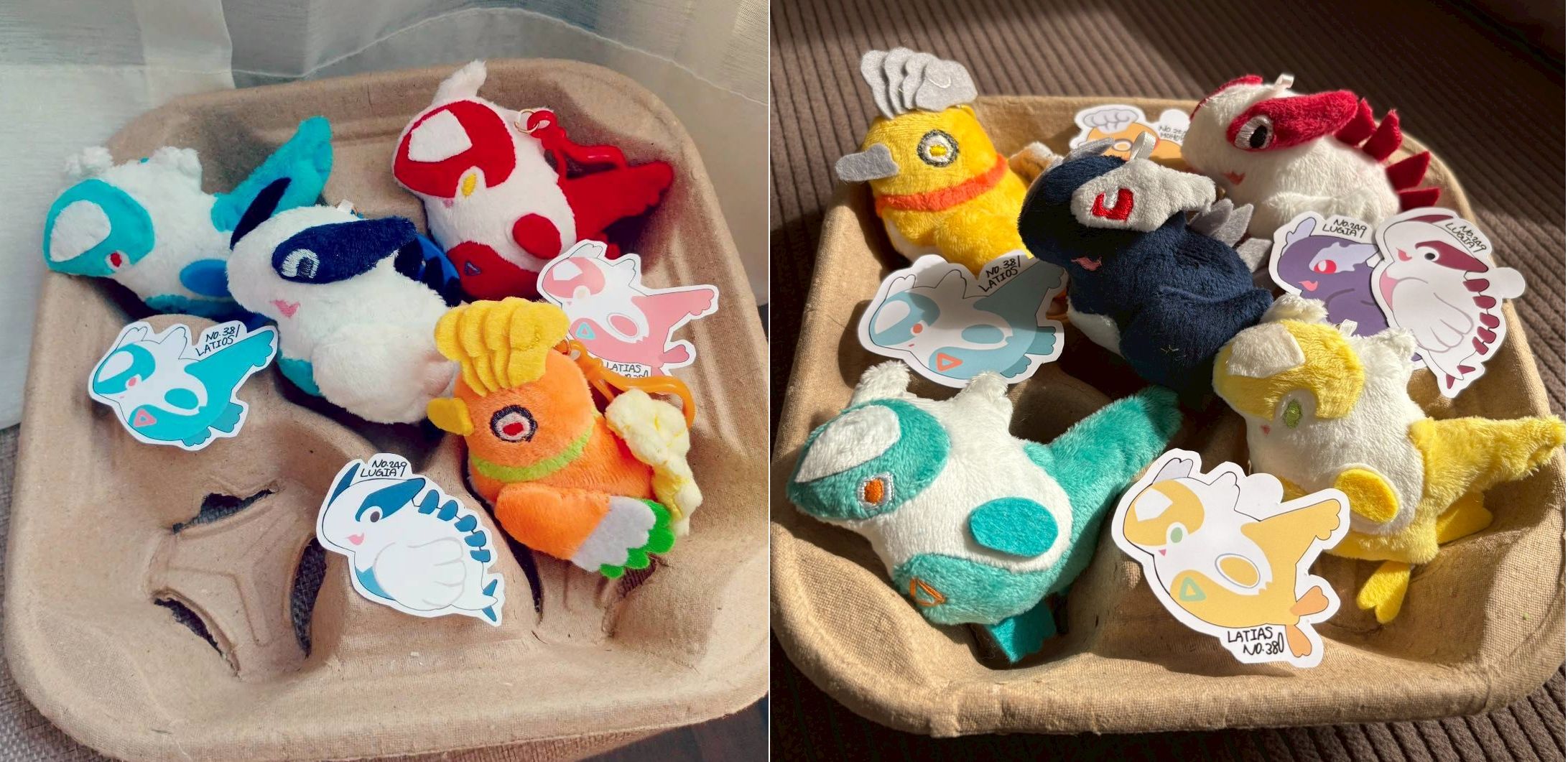 【現貨】寶可夢手作娃娃吊飾_鳥鳥系列