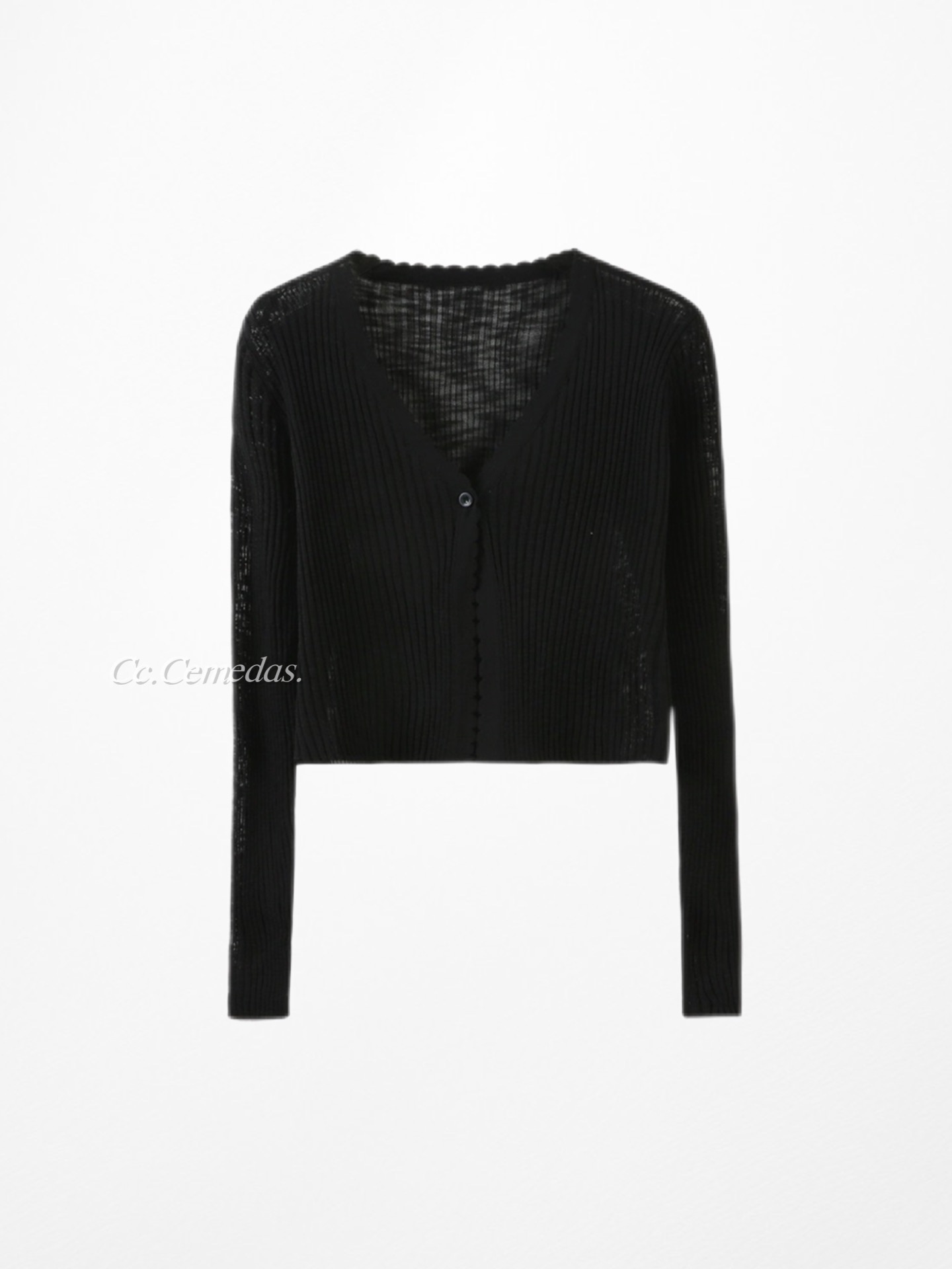 薄款針織防曬罩衫