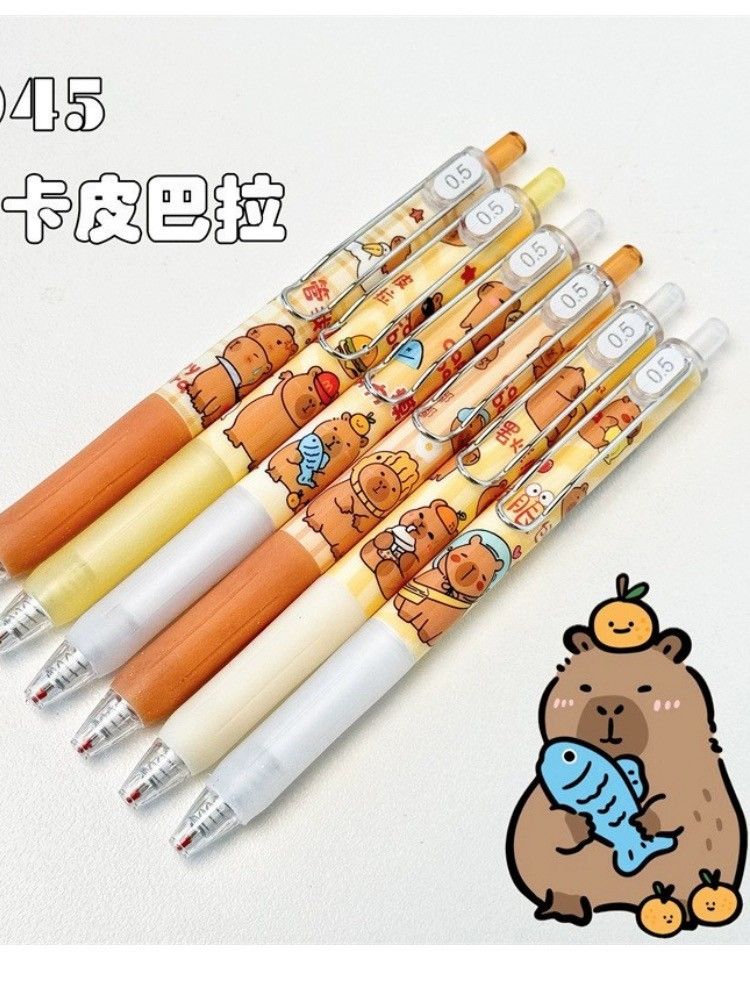 卡皮巴拉可愛原子筆