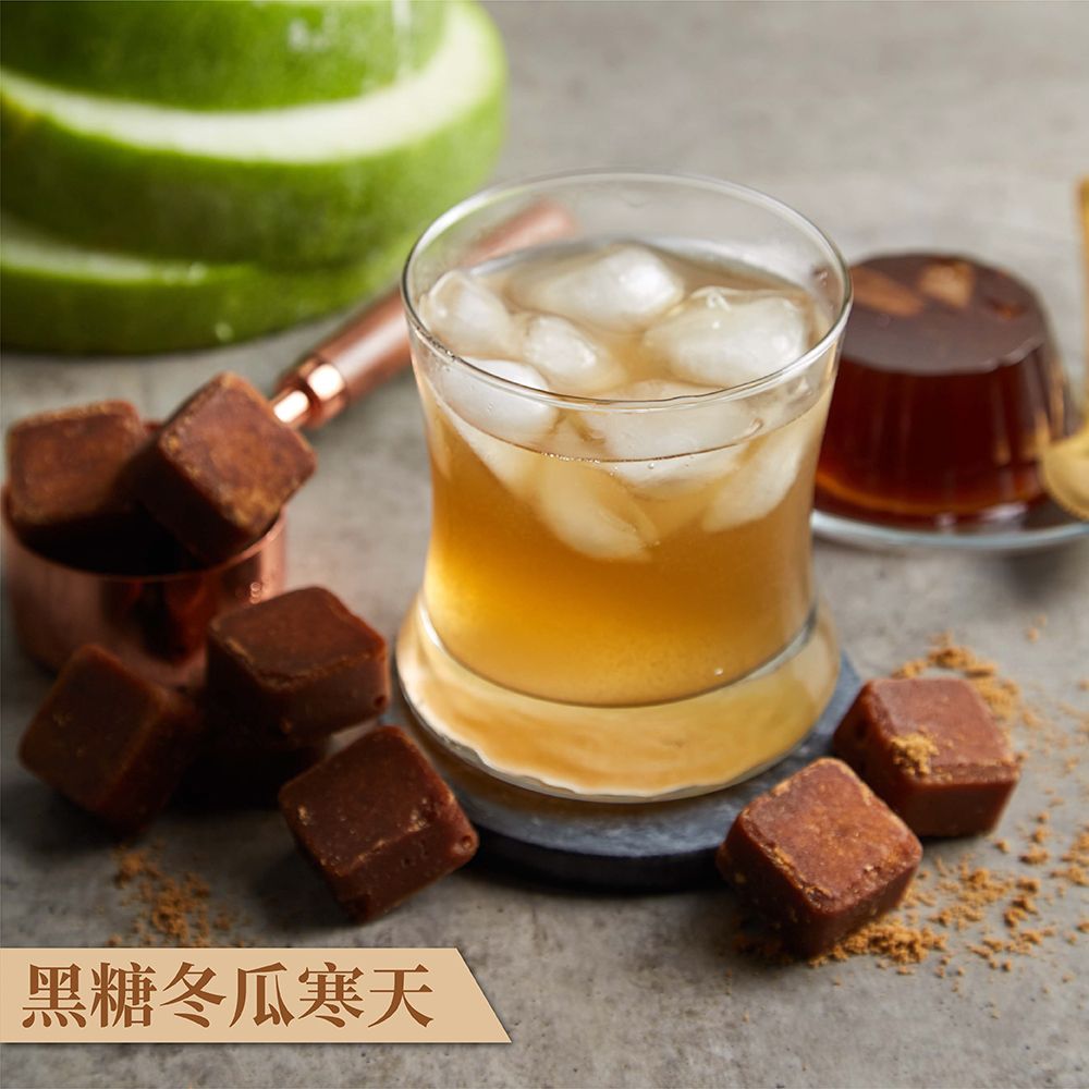 【蜜思朵】黑糖冬瓜寒天 （17gx12入/罐） 低熱量 糖磚 茶磚 黑糖磚 黑糖茶磚 冬瓜茶 寒天凍 寒天