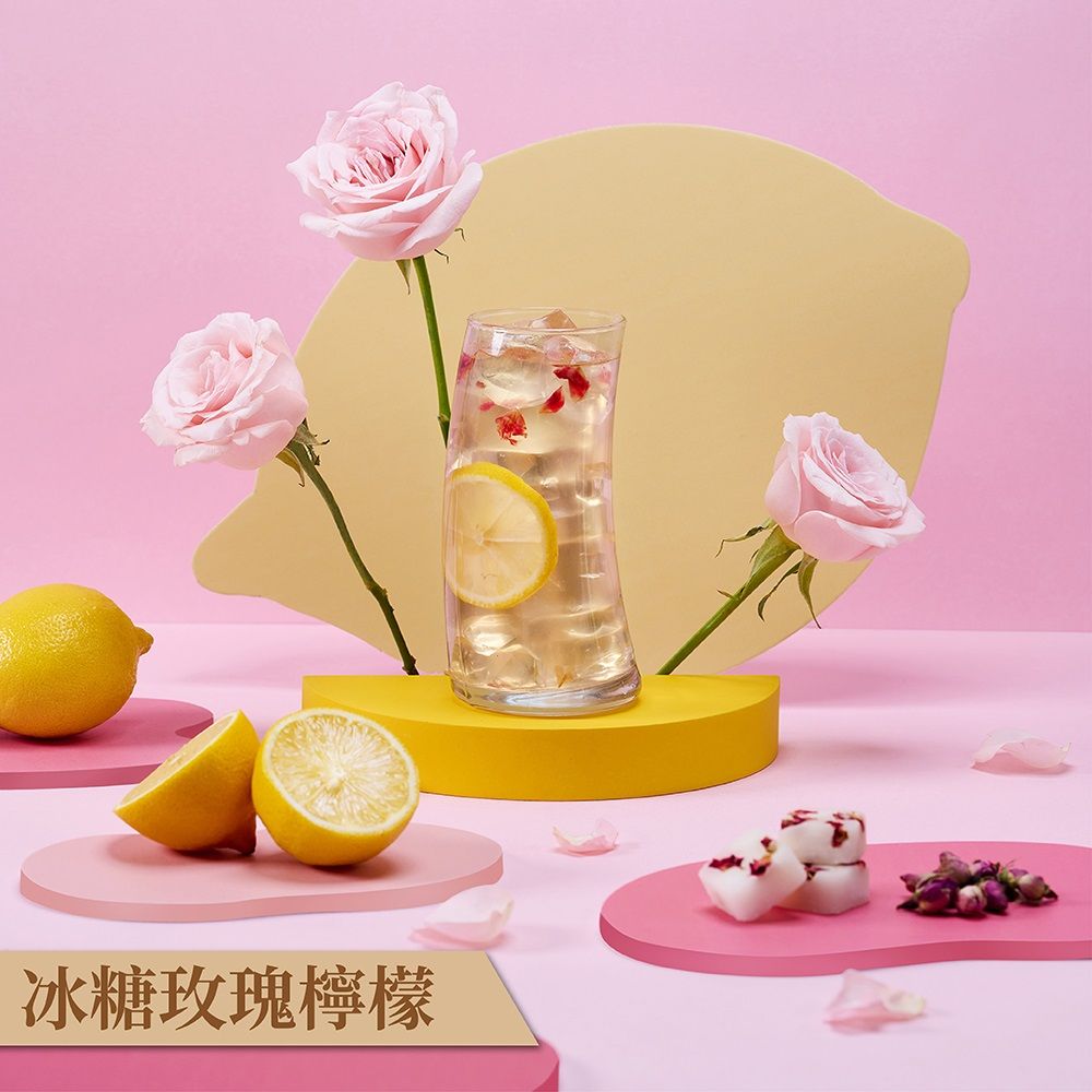 【蜜思朵】冰糖玫瑰檸檬（17gx12入/罐） 果乾水 水果茶 花果茶 檸檬茶 玫瑰花茶 糖磚 茶磚 黑糖磚