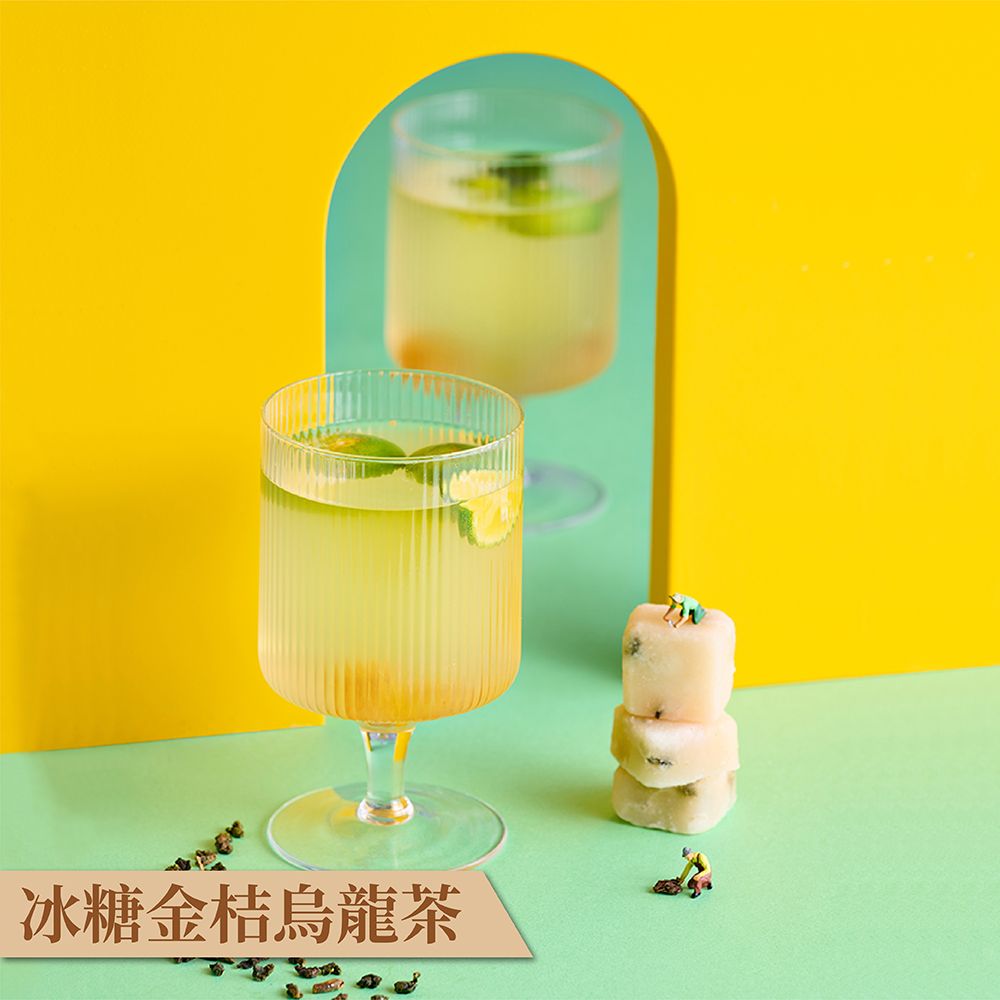 【蜜思朵】冰糖金桔烏龍茶 （17gx12入/罐） 果乾水 水果茶 花果茶 烏龍茶 糖磚 茶磚 黑糖磚 桔茶 金棗茶