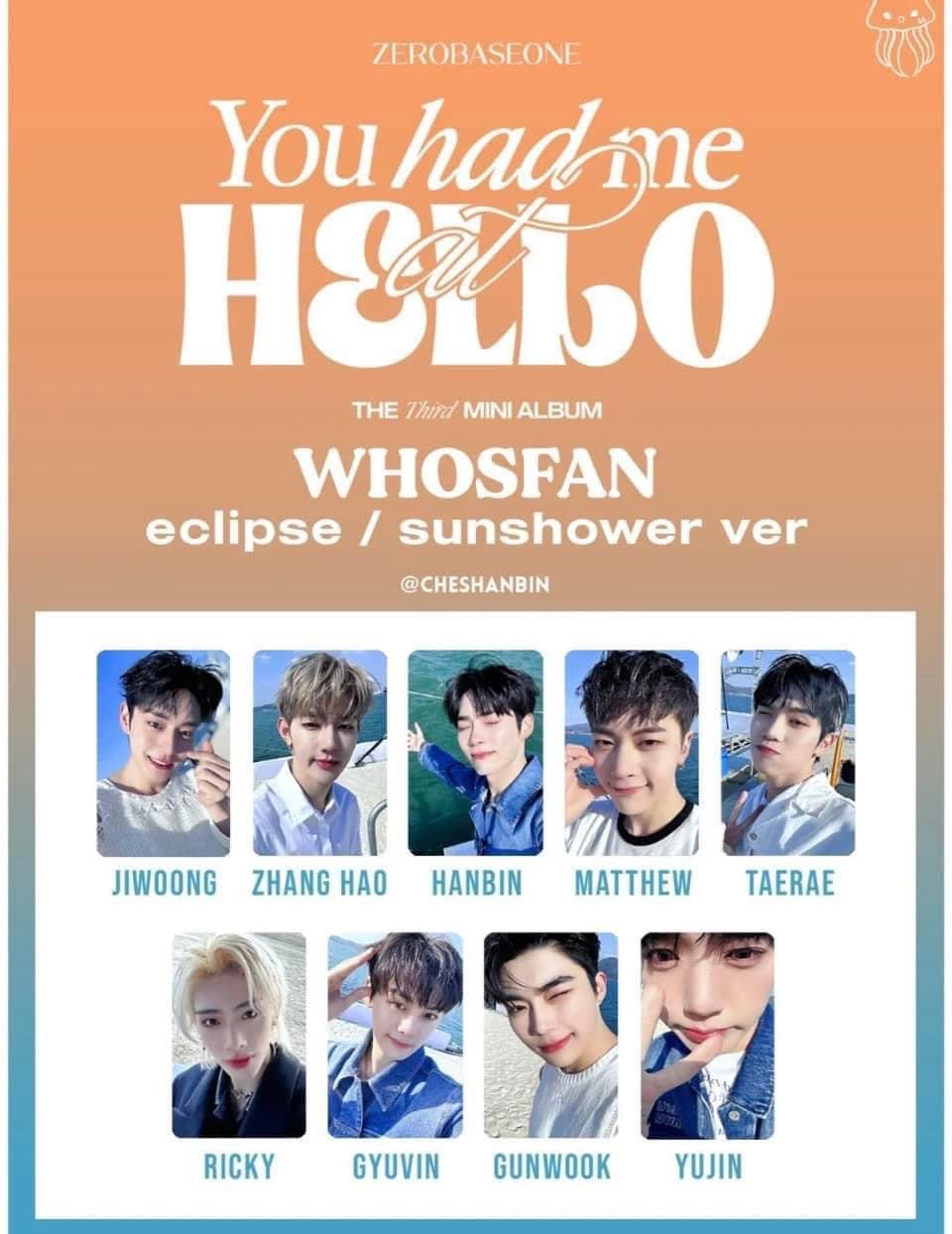 WF1.0 特典卡可以指定 專輯隨機