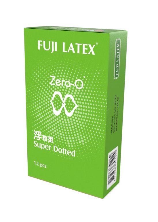 ZERO-0 零零系列 FUJI LATEX 衛生套 保險套 浮粒型（12 入）
