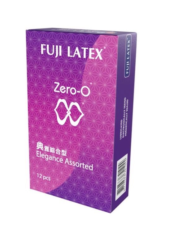 ZERO-0 零零系列 FUJI LATEX 衛生套 保險套 典雅綜合裝（12入）