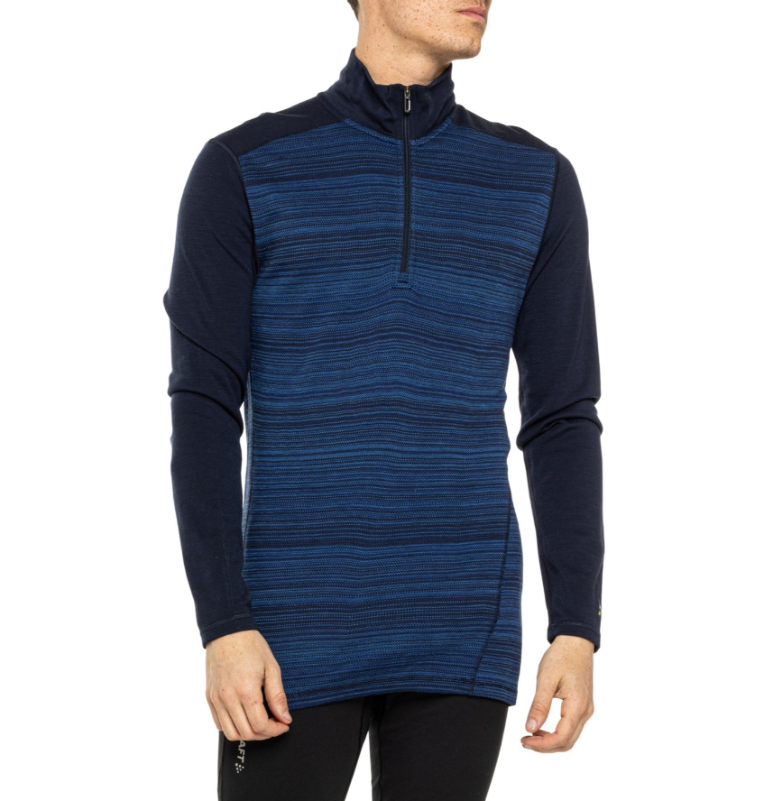 Smartwool 經典Thermal 250 1/4拉鍊立領 100%羊毛底層衣（男厚款）