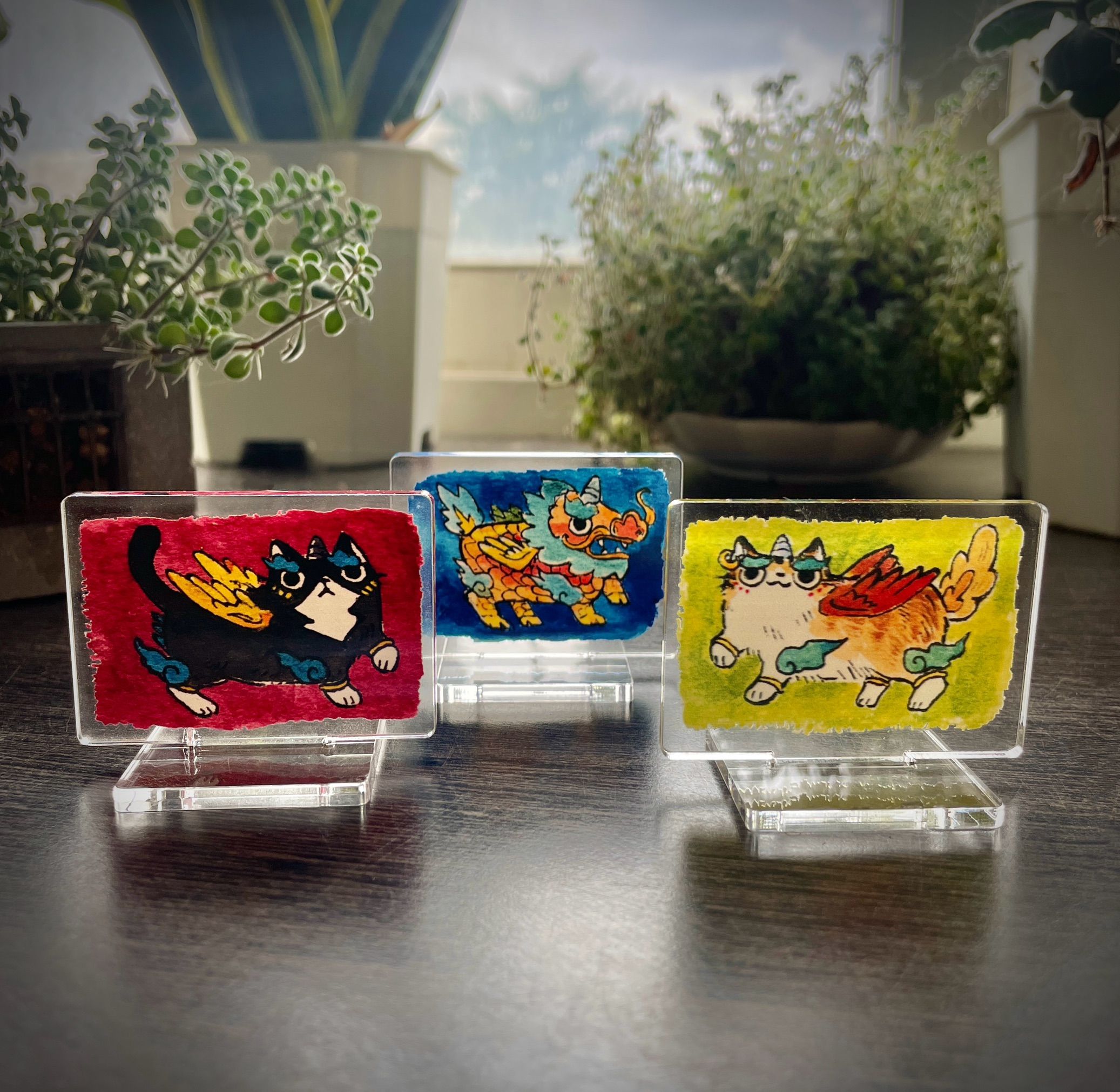 貔貅貓貓神獸壓克力小立牌