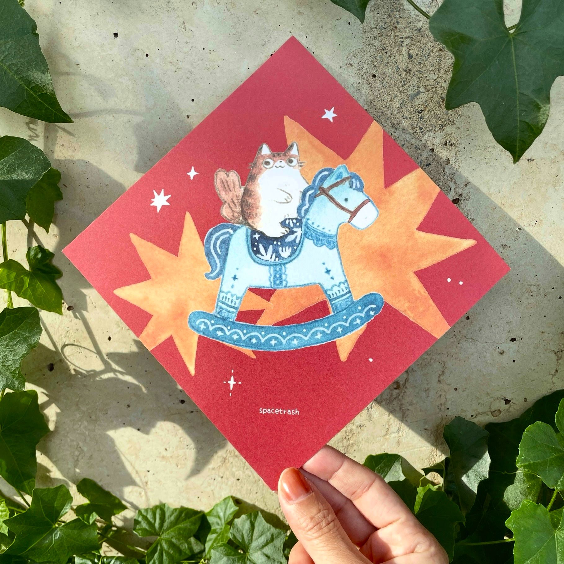 [新品]馬年-貓咪斗方春聯組合