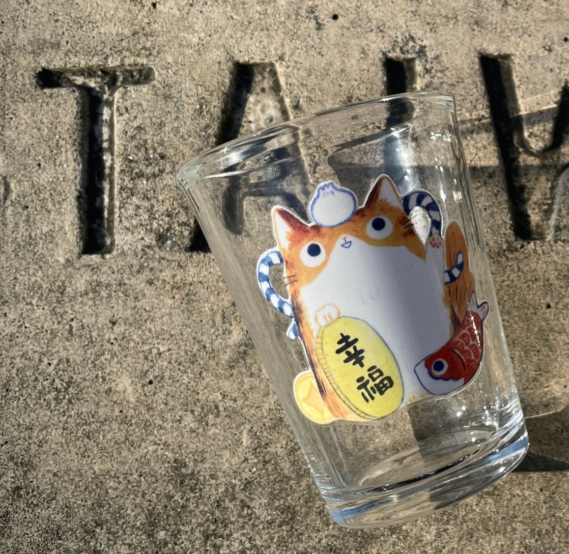 招財貓貓對杯