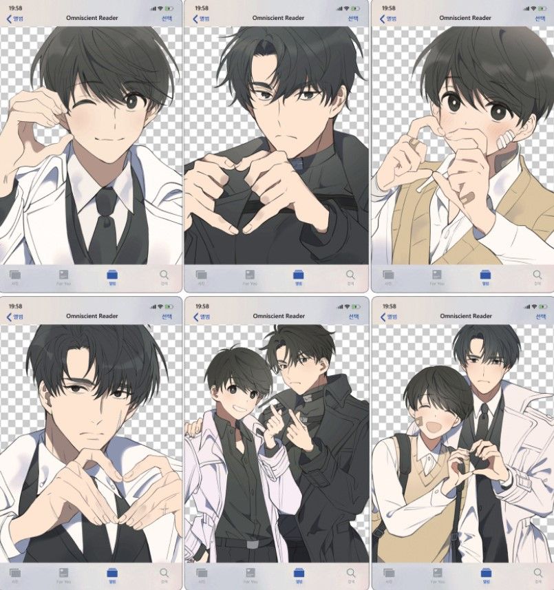 衆獨謀夢愛心手勢iPhone 風透卡組（BY-@eunram）