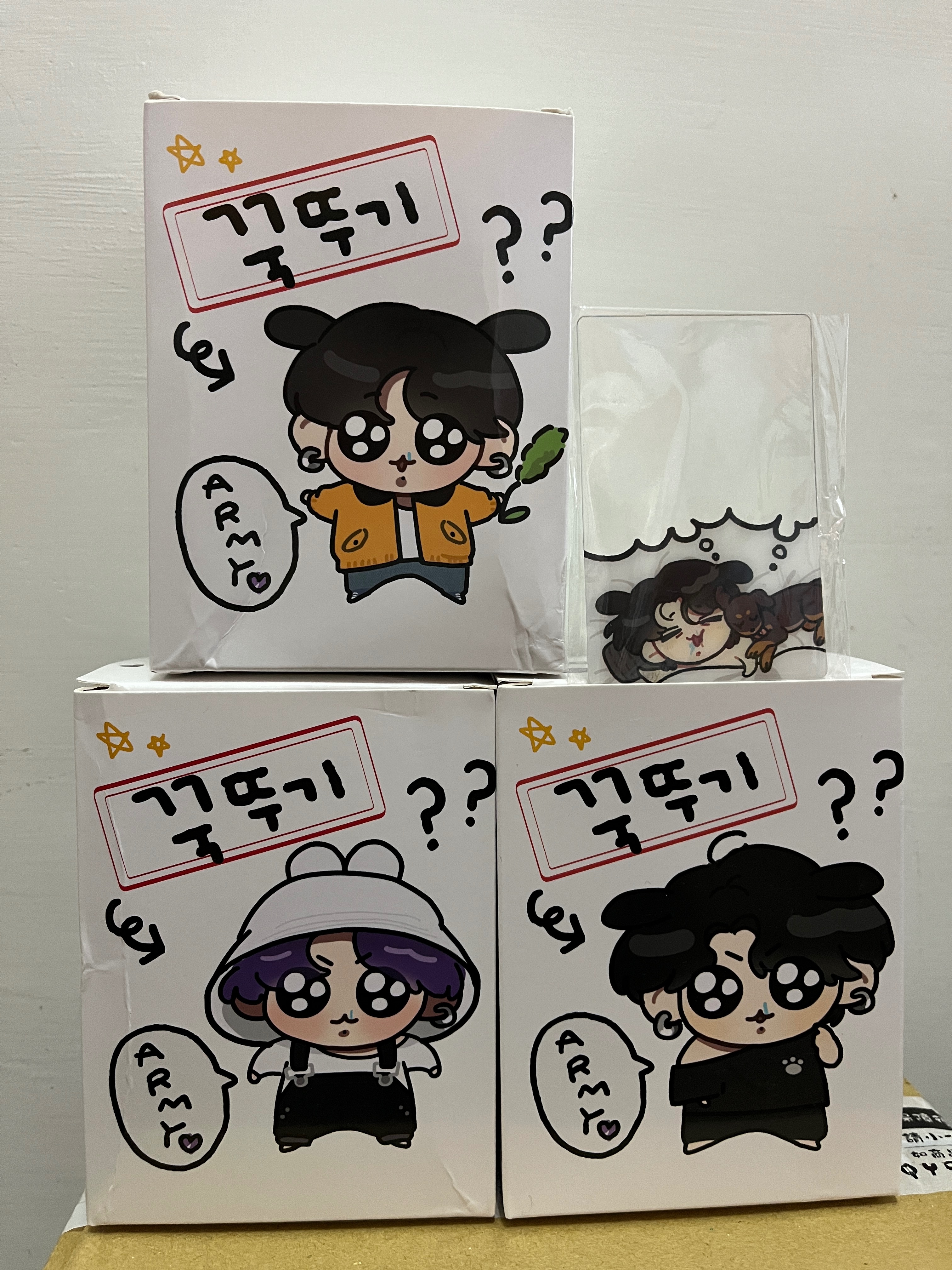 蘑菇老師公仔組