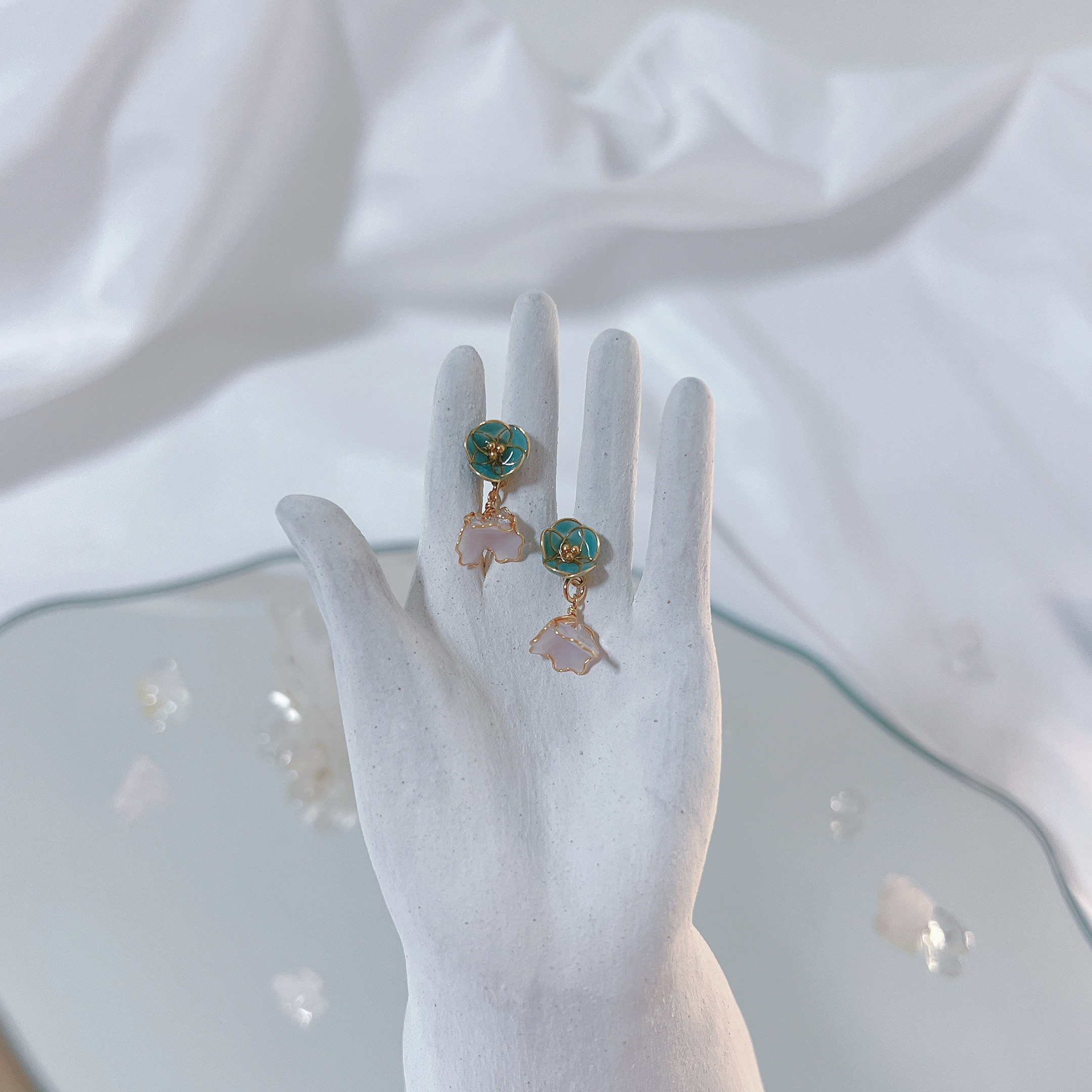 梅子裙 莫蘭迪藍➕薰衣草紫