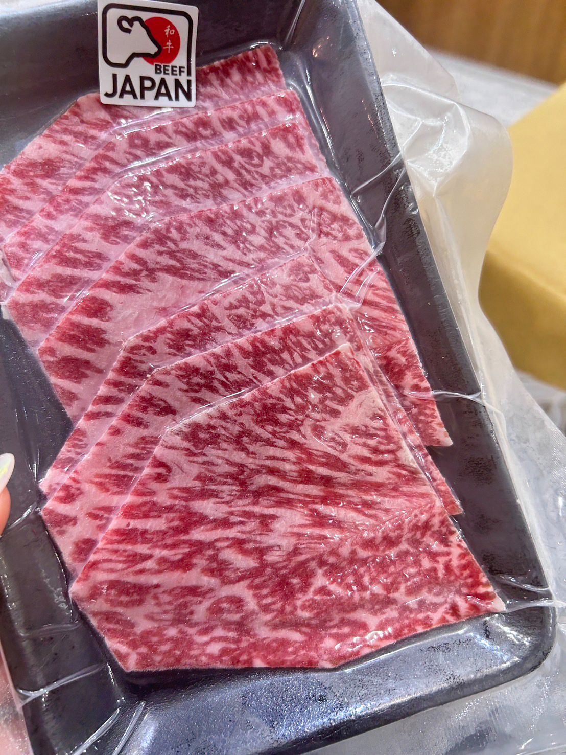 A5日本和牛肩卷芯燒肉/火鍋片100克+-10%