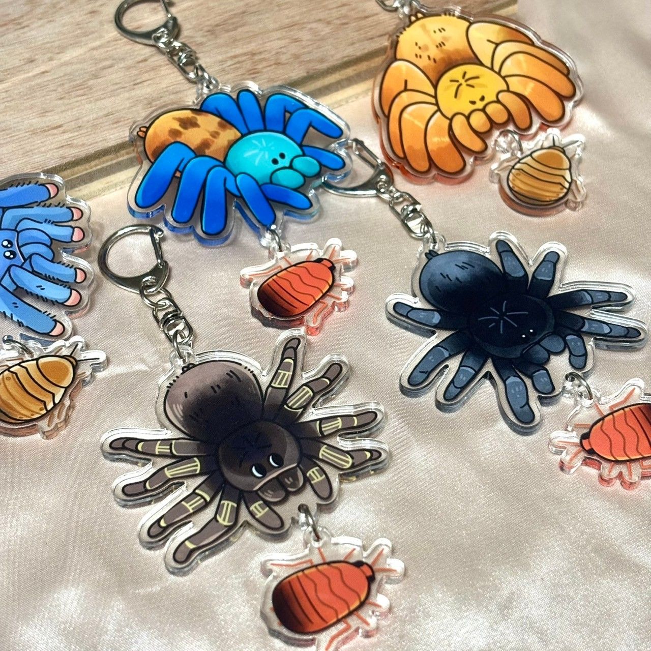 蛛蛛與他們的食物串第一彈✨