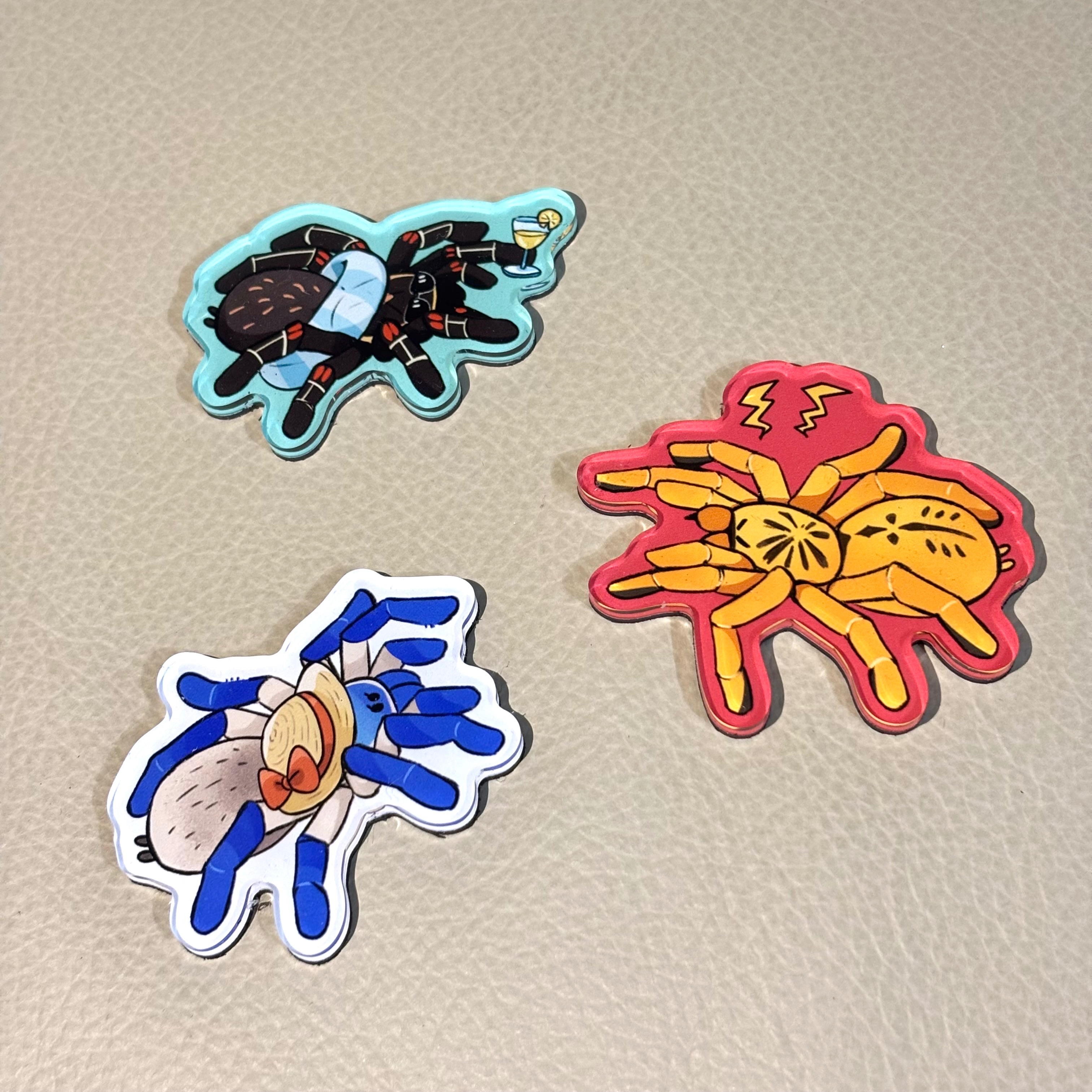 旅行蜘蛛磁鐵 冰箱貼