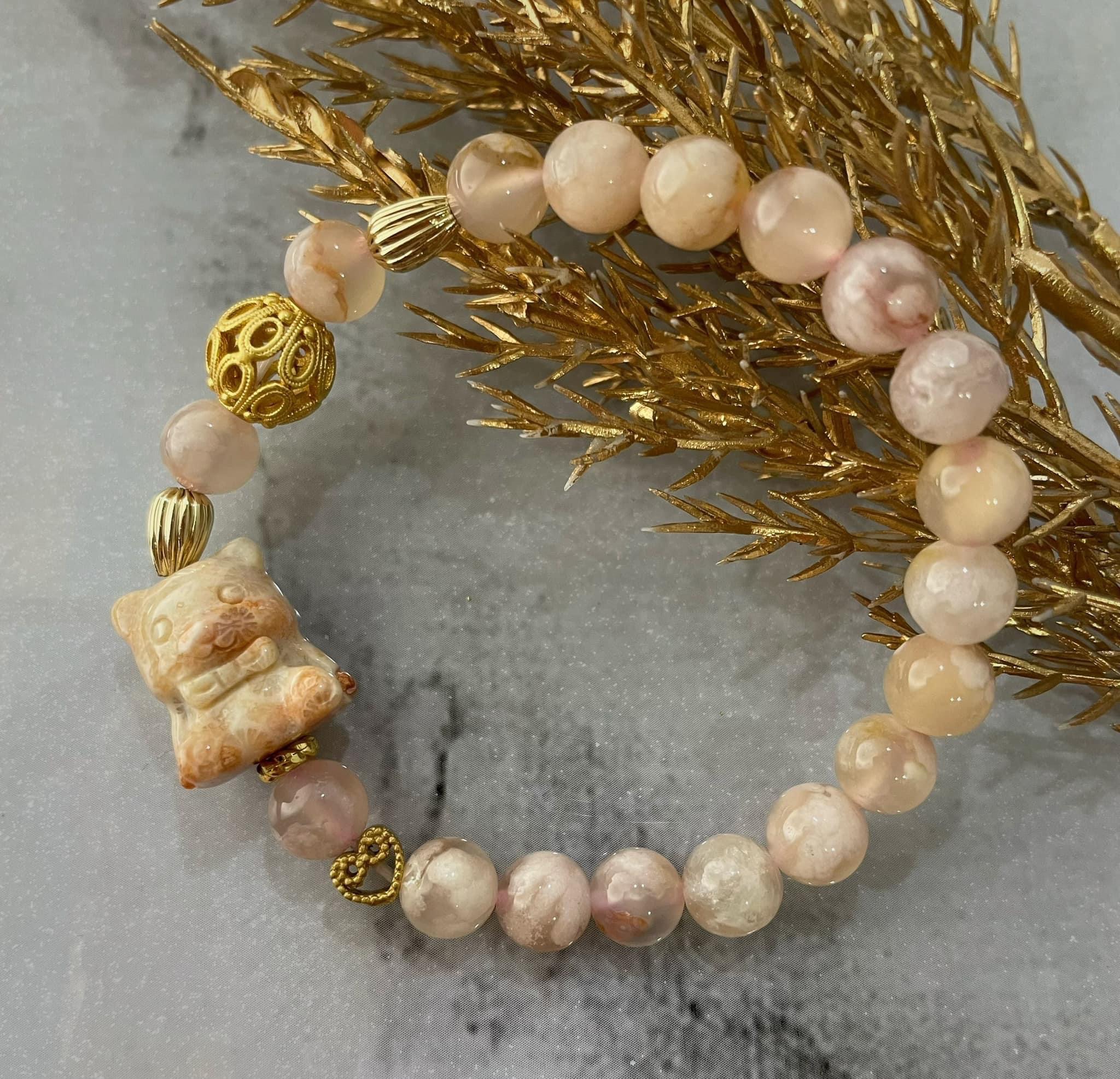 D007 珊瑚玉x櫻花瑪瑙