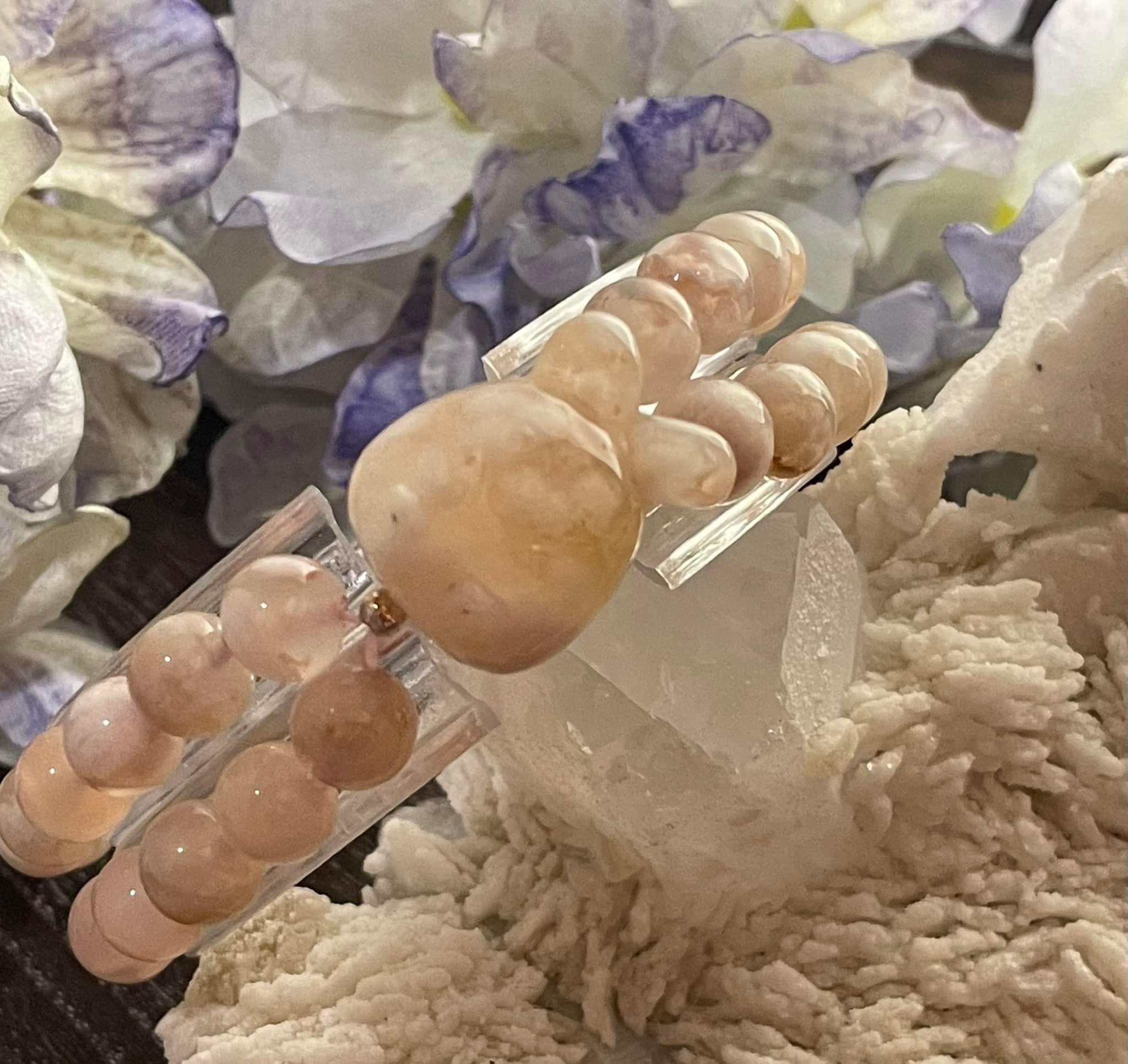 D009 櫻花瑪瑙x白瑪瑙