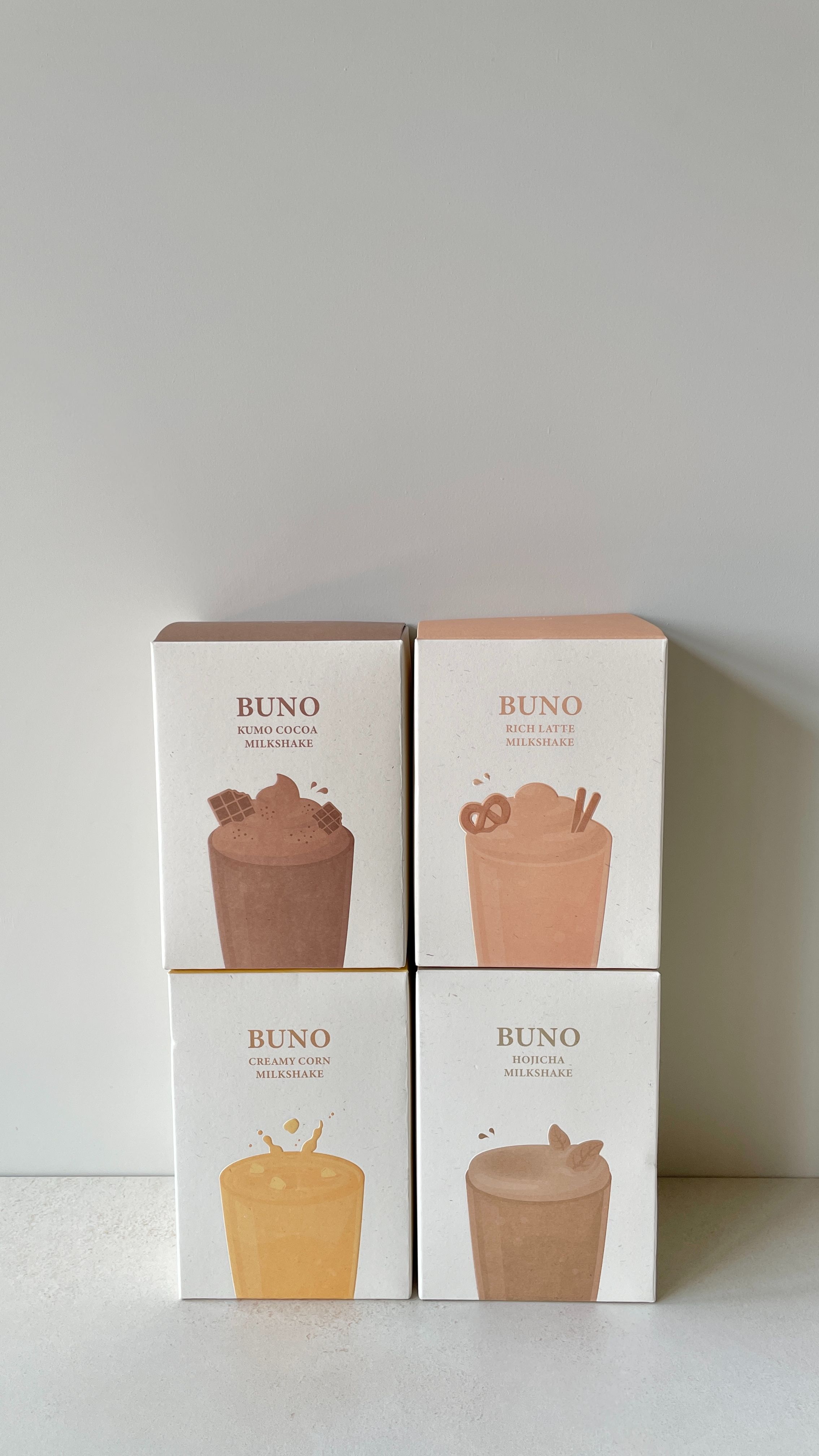 BUNO 醇濃奶昔系列