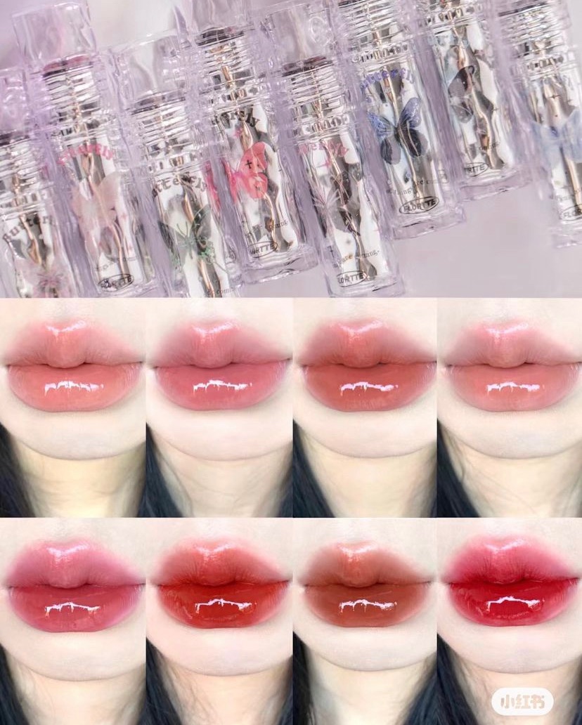 ♡現貨♡ Flortte花洛莉亞唇漆🍉成膜不沾杯！水亮亮鏡面感💗🎀