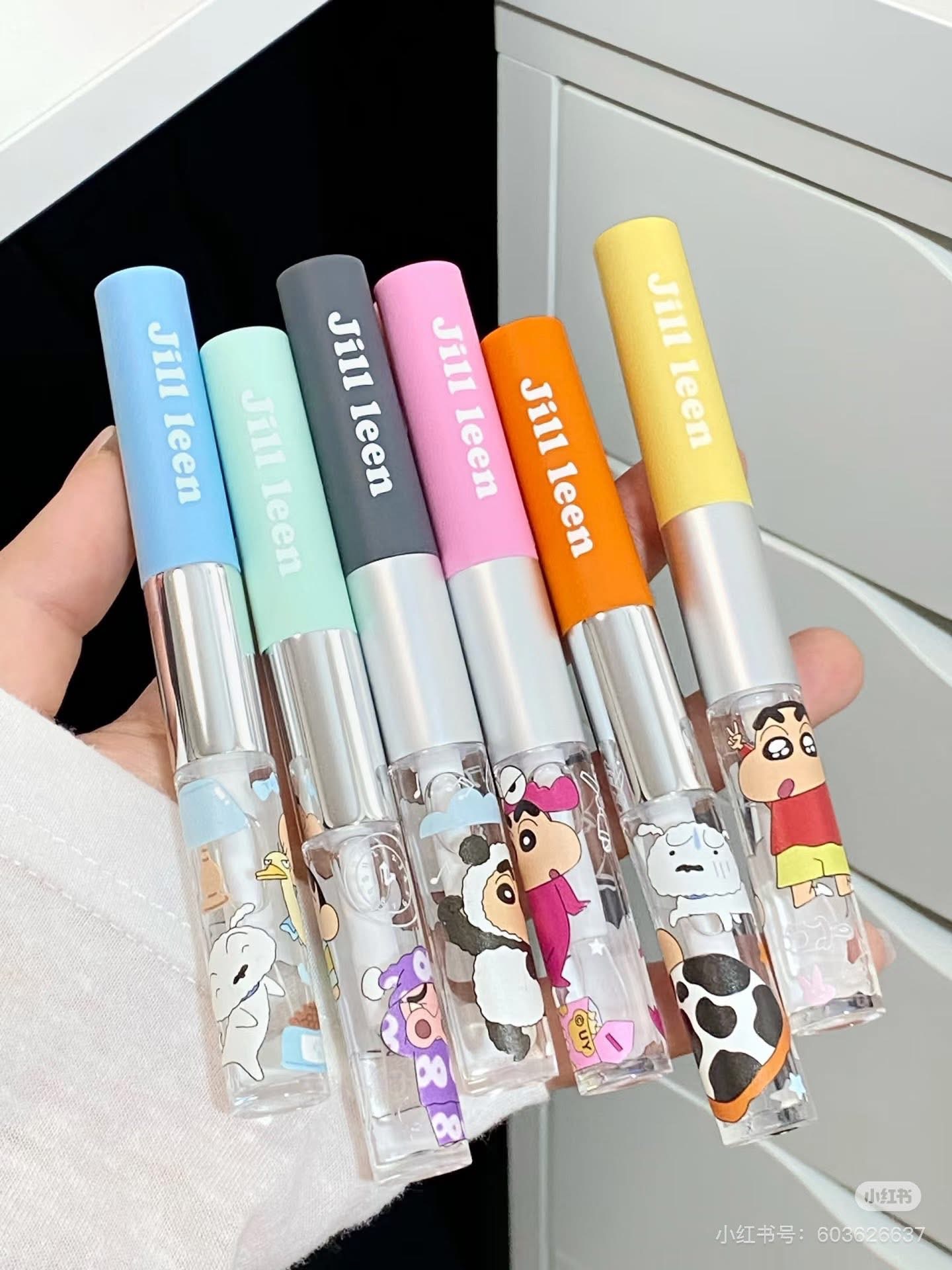 AB_Z1362_JILLLEEN蠟筆小新聯名款雙頭唇釉