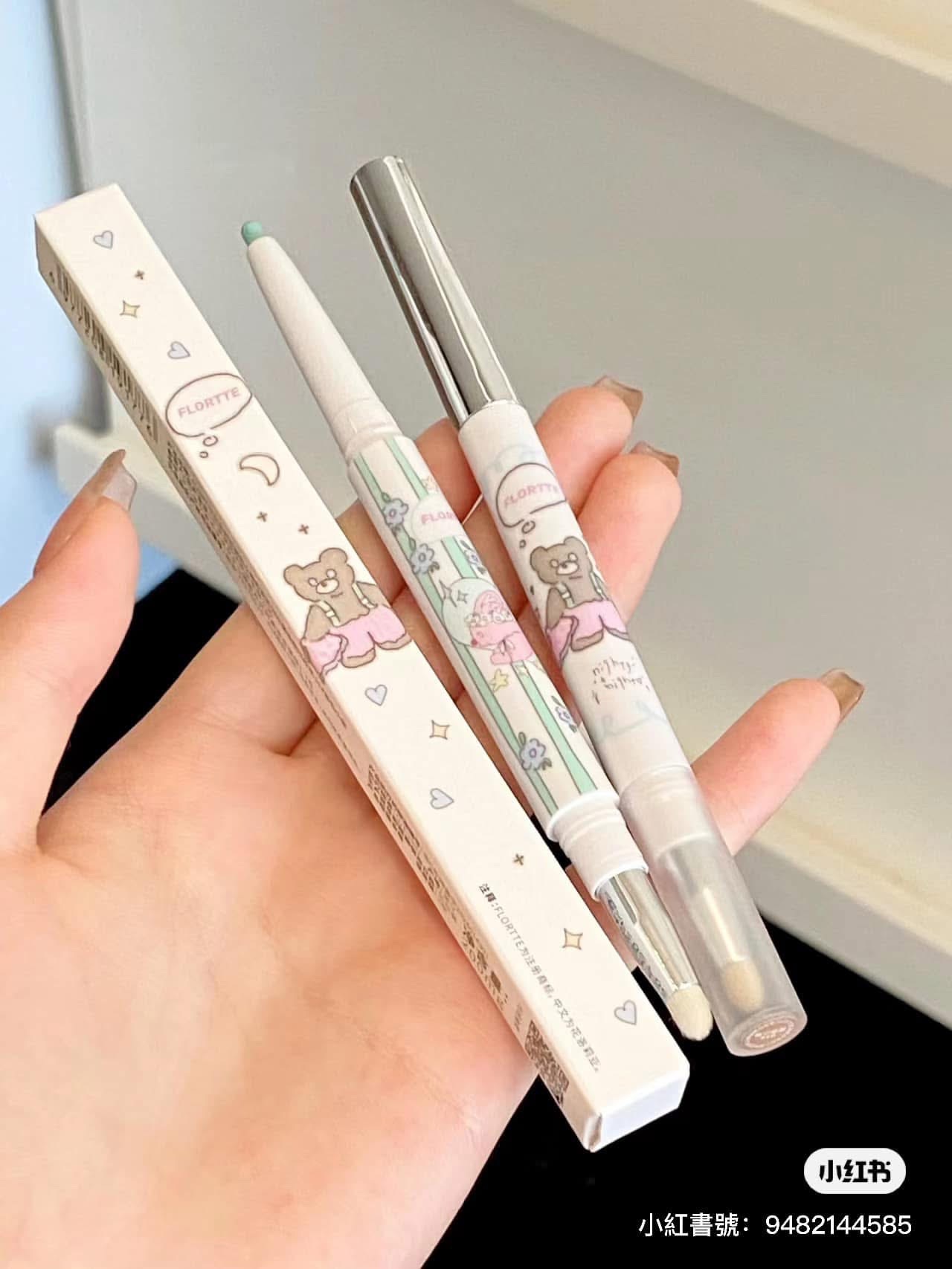 AB_Z491_FLORTTE花洛莉亞麵包小熊和我眼線膠筆