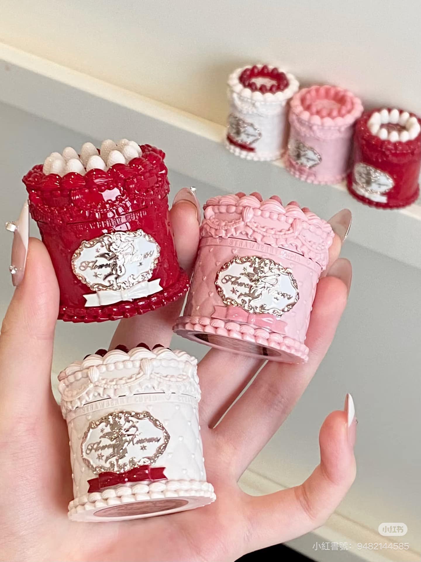 AB_Z974_花知曉草莓丘比特系列唇霜