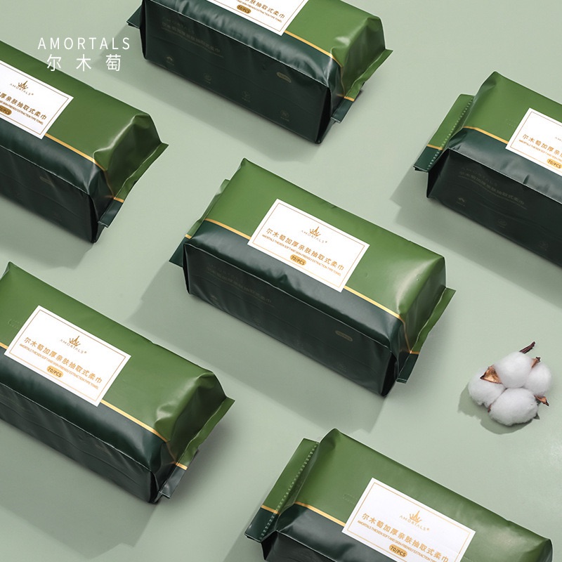 爾木萄 抽取式加厚洗臉巾