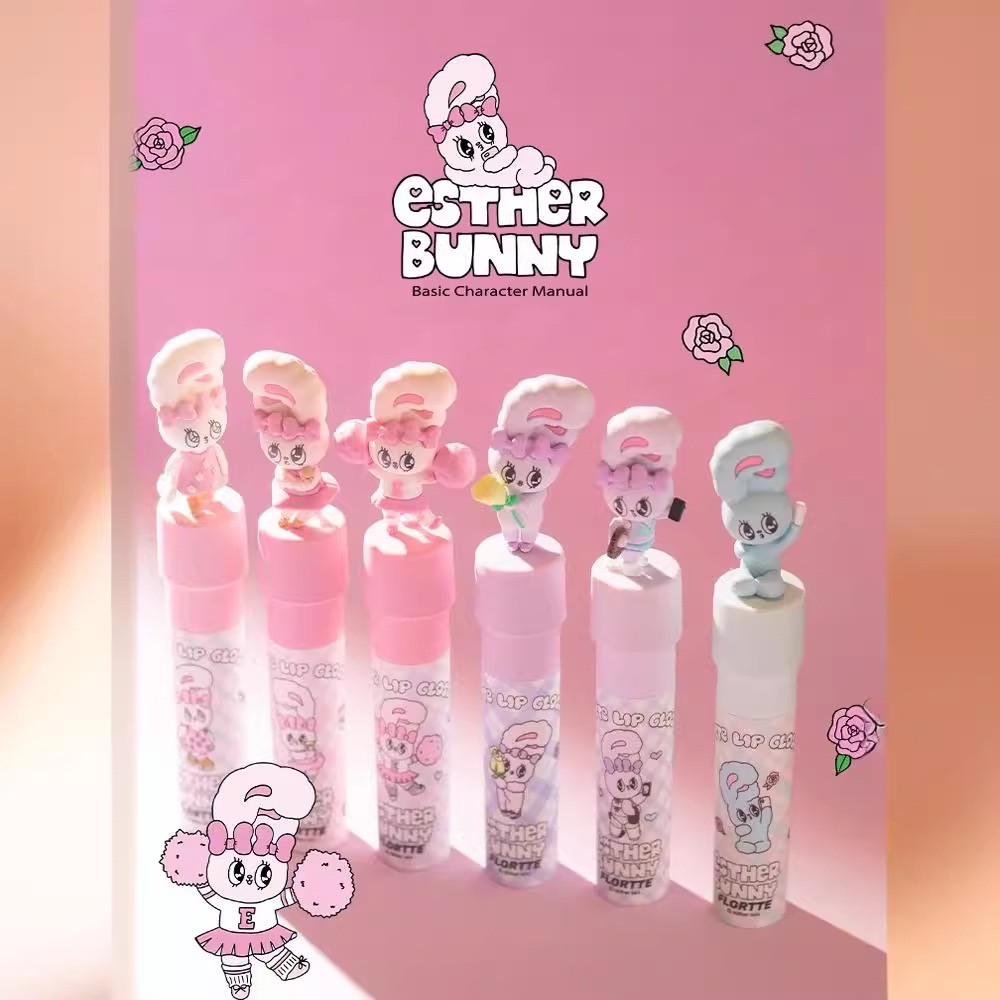 花洛莉亞 x Esther bunny 聯名 霧面唇泥