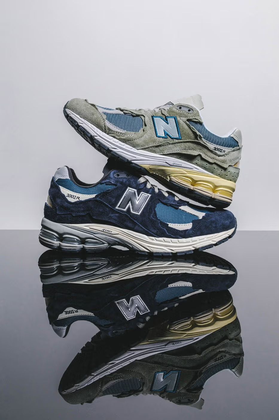 🔥出清🔥 NEW BALANCE 2002R ＂Protection Pack“破壞 灰綠色/海軍藍
