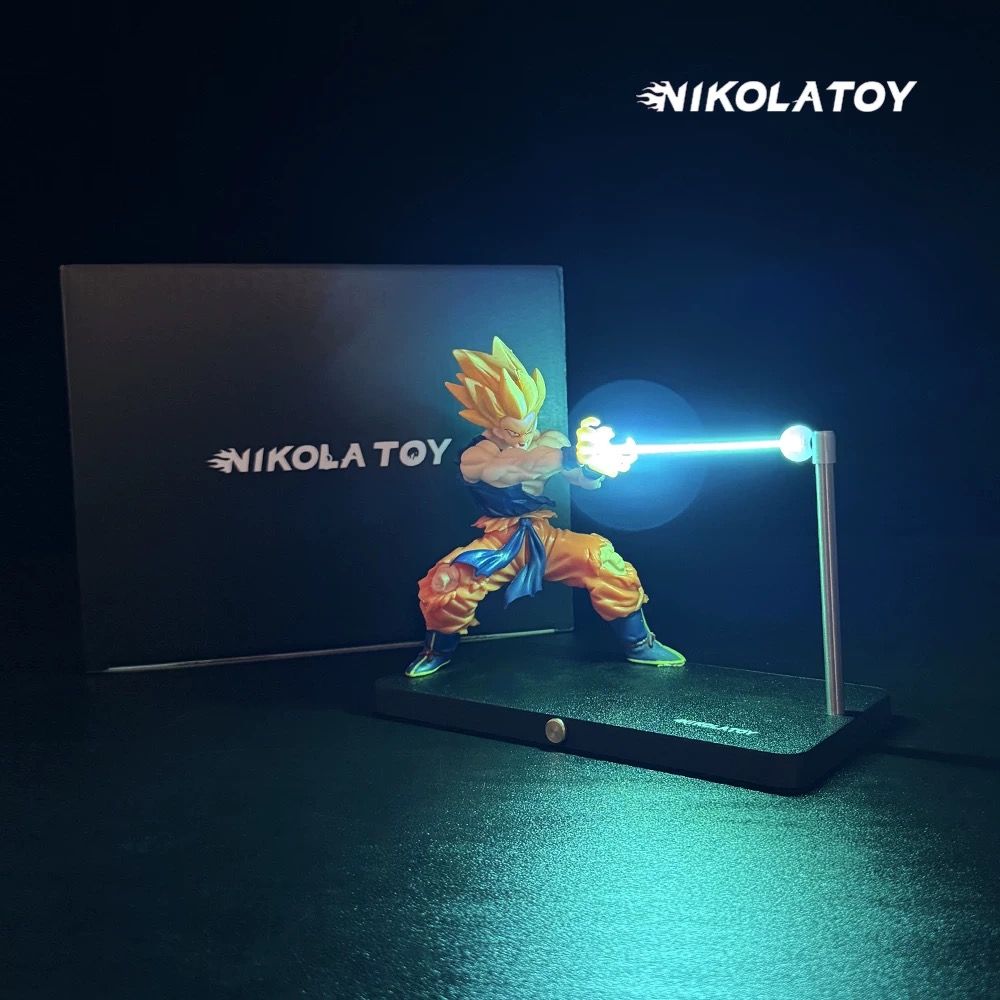 🐲NIKOLATOY 七龍珠悟空 龜派氣功 磁吸小夜燈公仔