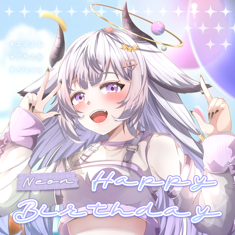 【NEW】✦ 2026 霓羊誕生日紀念週邊 ✦