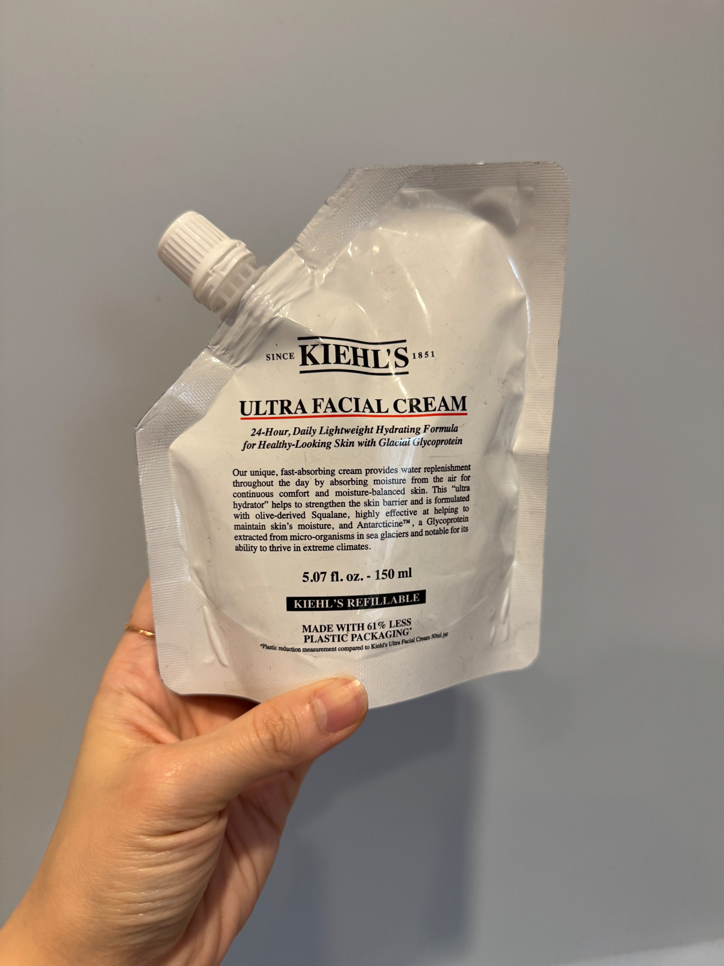 契爾氏冰河醣保濕霜150ml 補充袋