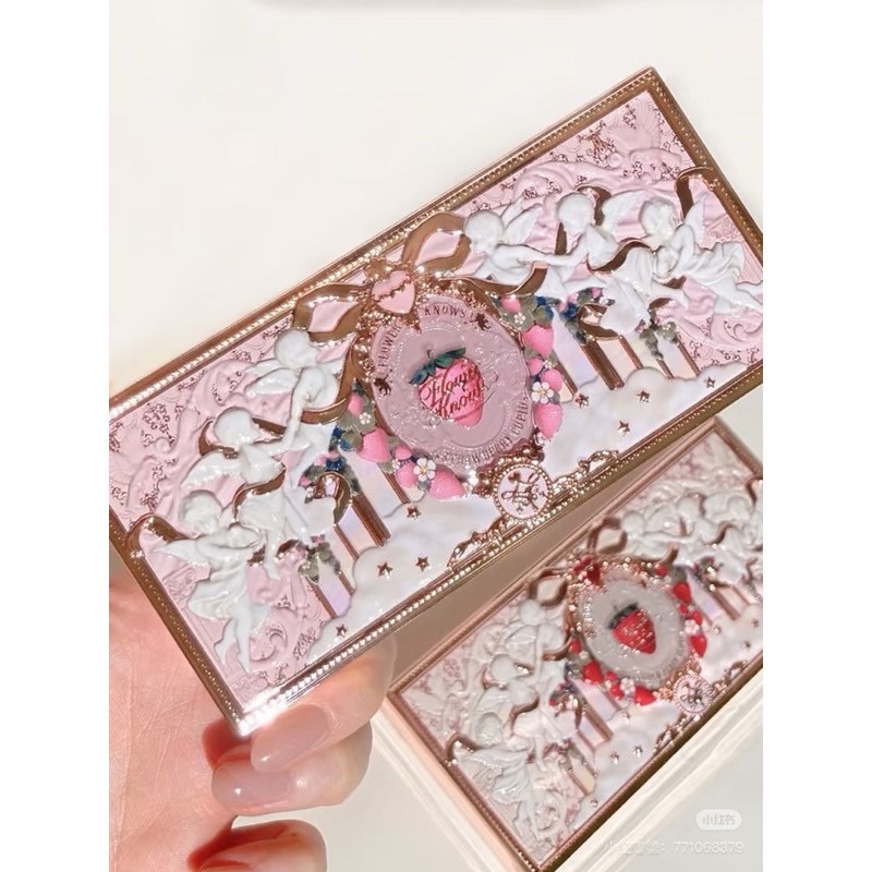 花知曉FlowerKnows 草莓邱比特眼影盤🍓
