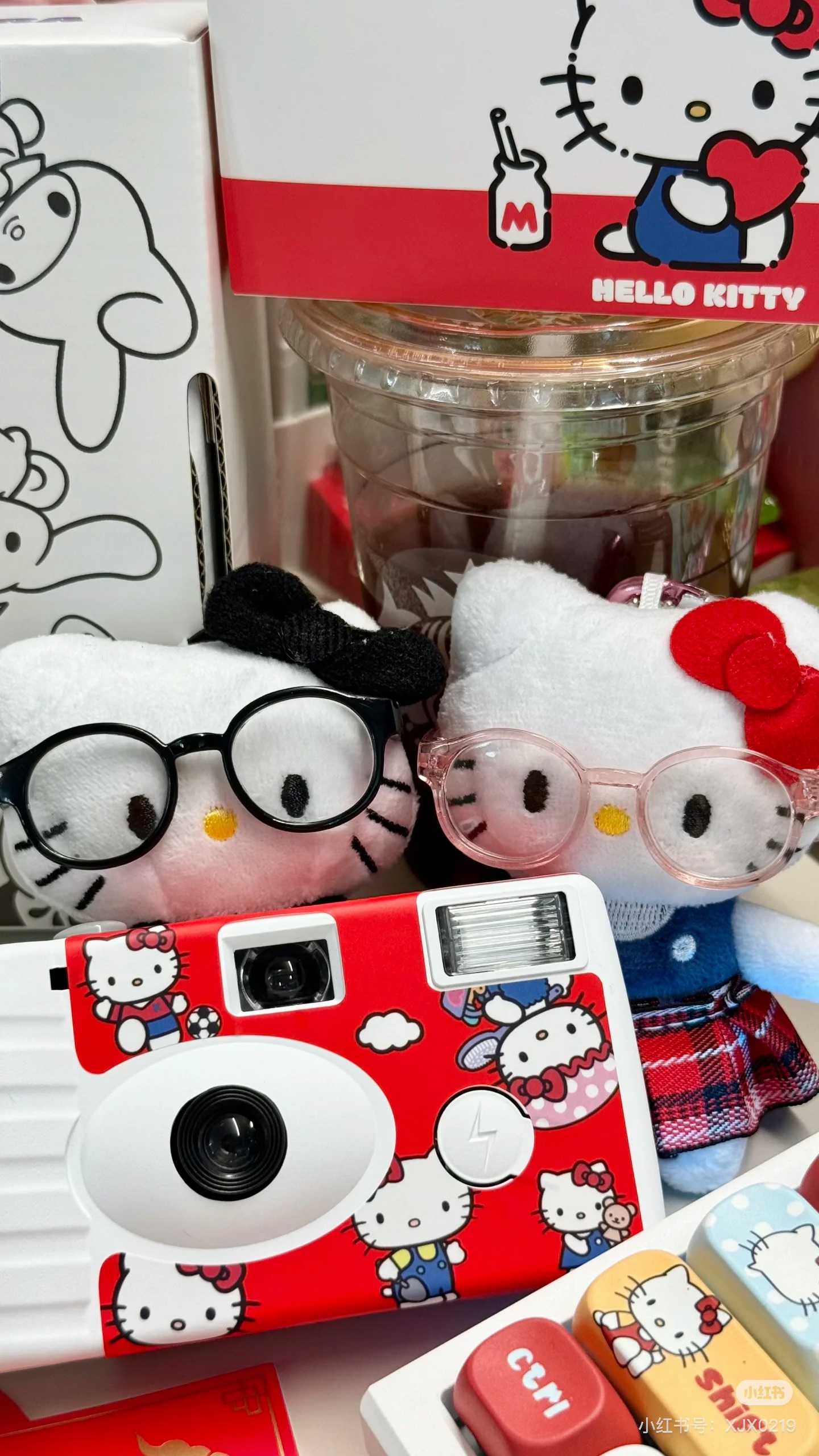 Hello kitty 一次性膠卷相機 27張