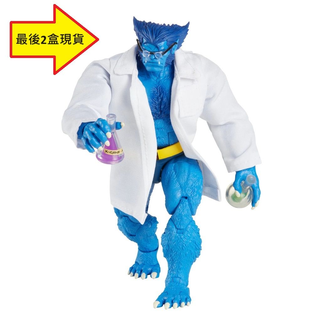 高雄詠揚 漫威 Marvel Legends 傳奇 復古 X戰警 XMen 野獸 Beast 6吋 可動完成品