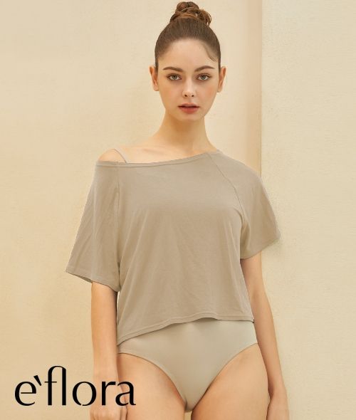 韓國Eflora - ef1301罩衫 （Oatmeal）