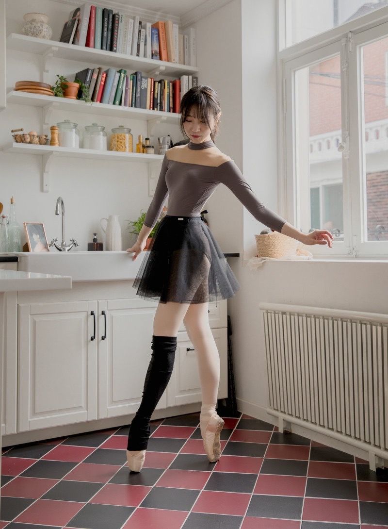 韓國LucyAlice - Soft膝上款襪套