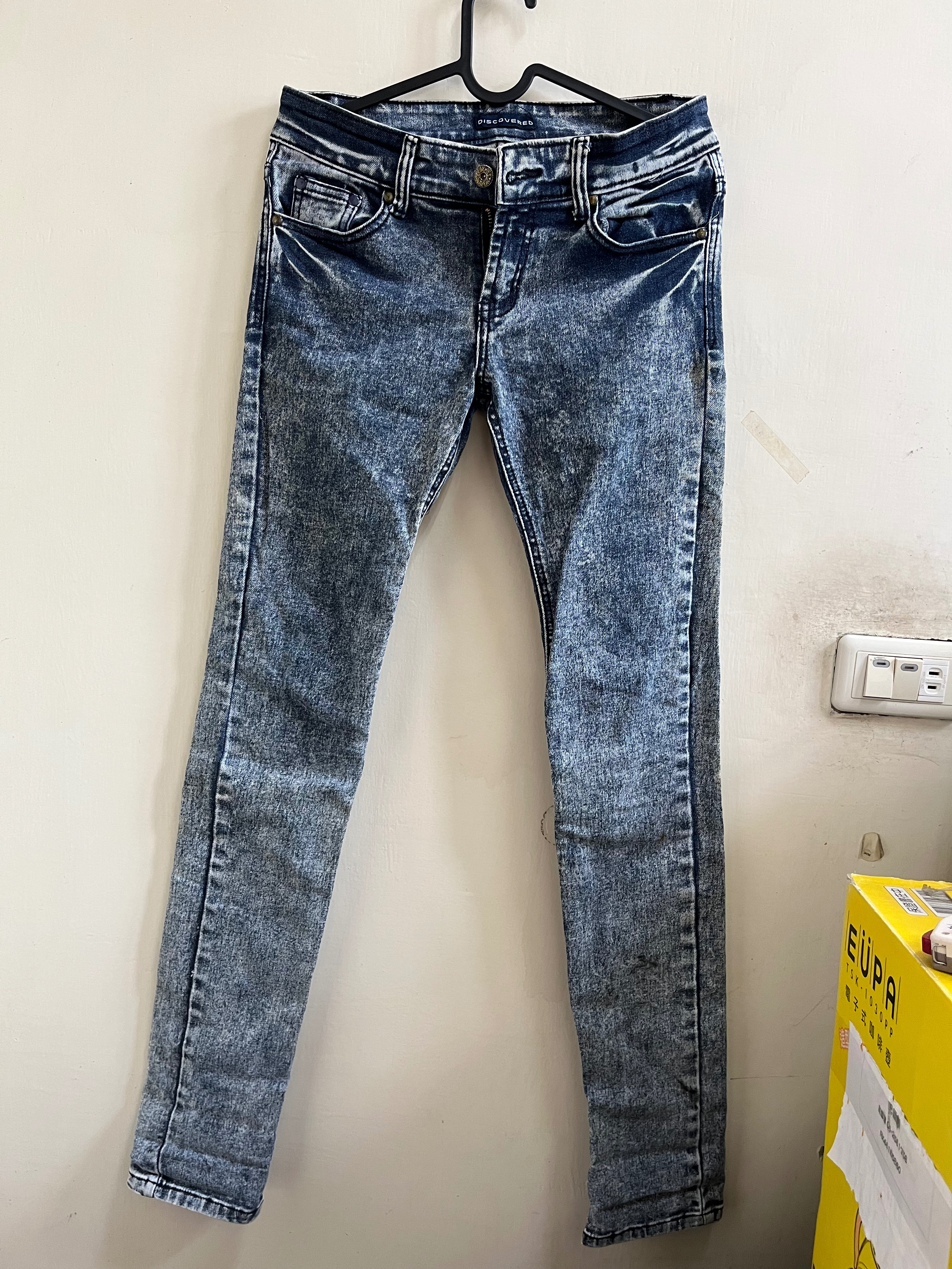 刷色牛仔褲 M